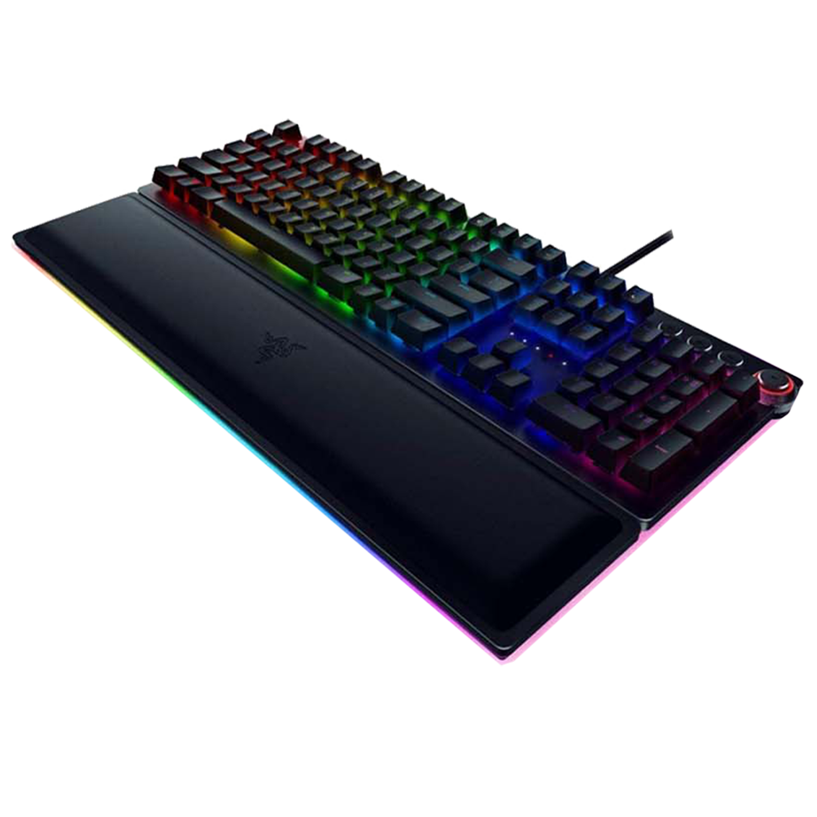 Razer Huntsman Elite Wired Gaming Keyboard (Opto-Mechanical Switch, RZ03-01870100-R3M1, Black)_2