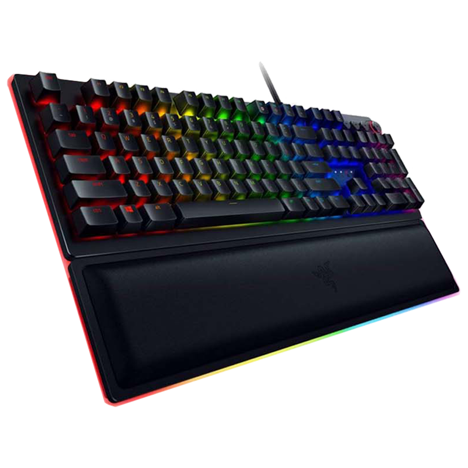 Razer Huntsman Elite Wired Gaming Keyboard (Opto-Mechanical Switch, RZ03-01870100-R3M1, Black)_4