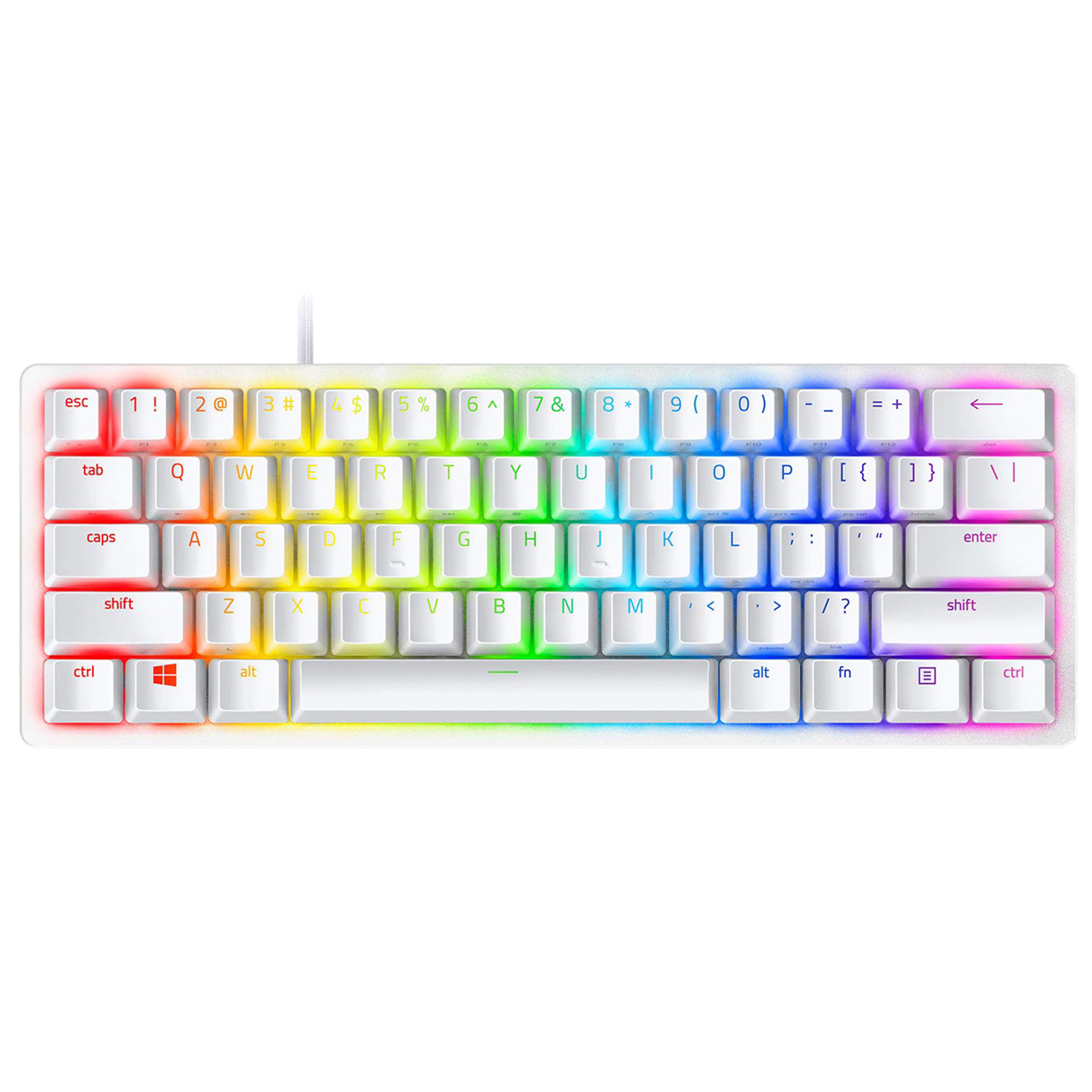 Razer Huntsman Mini Wired Gaming Keyboard (60% Optical Switch, RZ03-03390300-R3M1, Mercury)_1