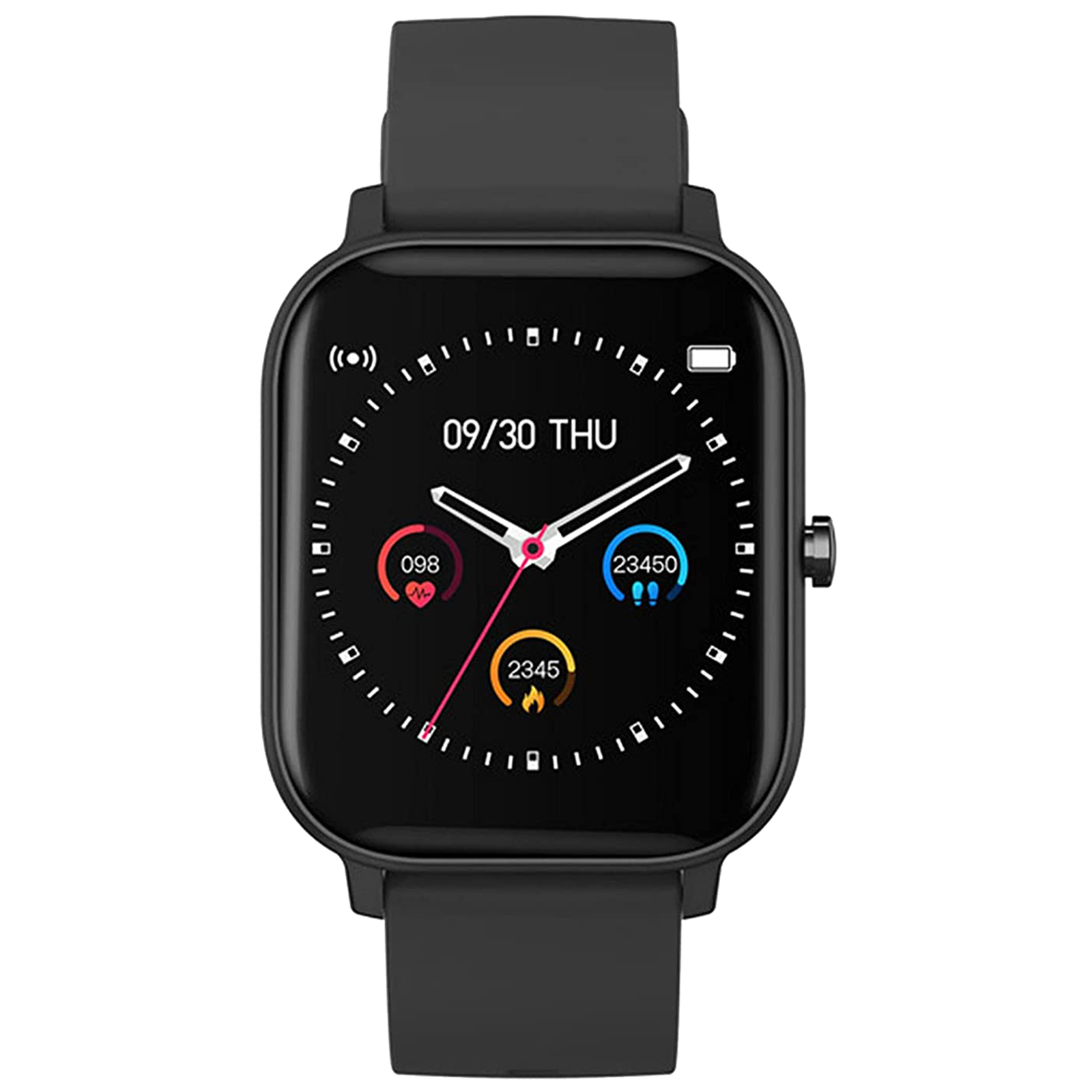 

Inbase Urban Lite Smart Watch (Bluetooth 4.2, 35.5 mm) (IP68 Waterproof, IB-800, Black), No color