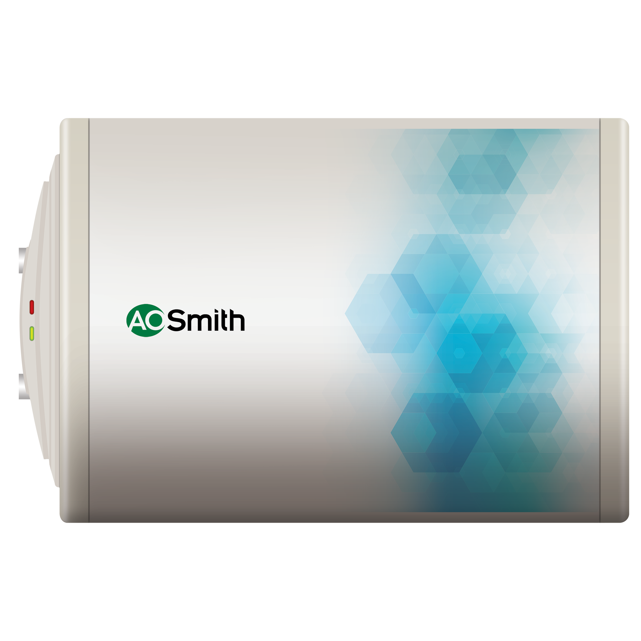 

A.O.Smith Elegance LHS 25 Litres Horizontal Storage Water Geyser (ETSL025CMC0E1E0, White), No color