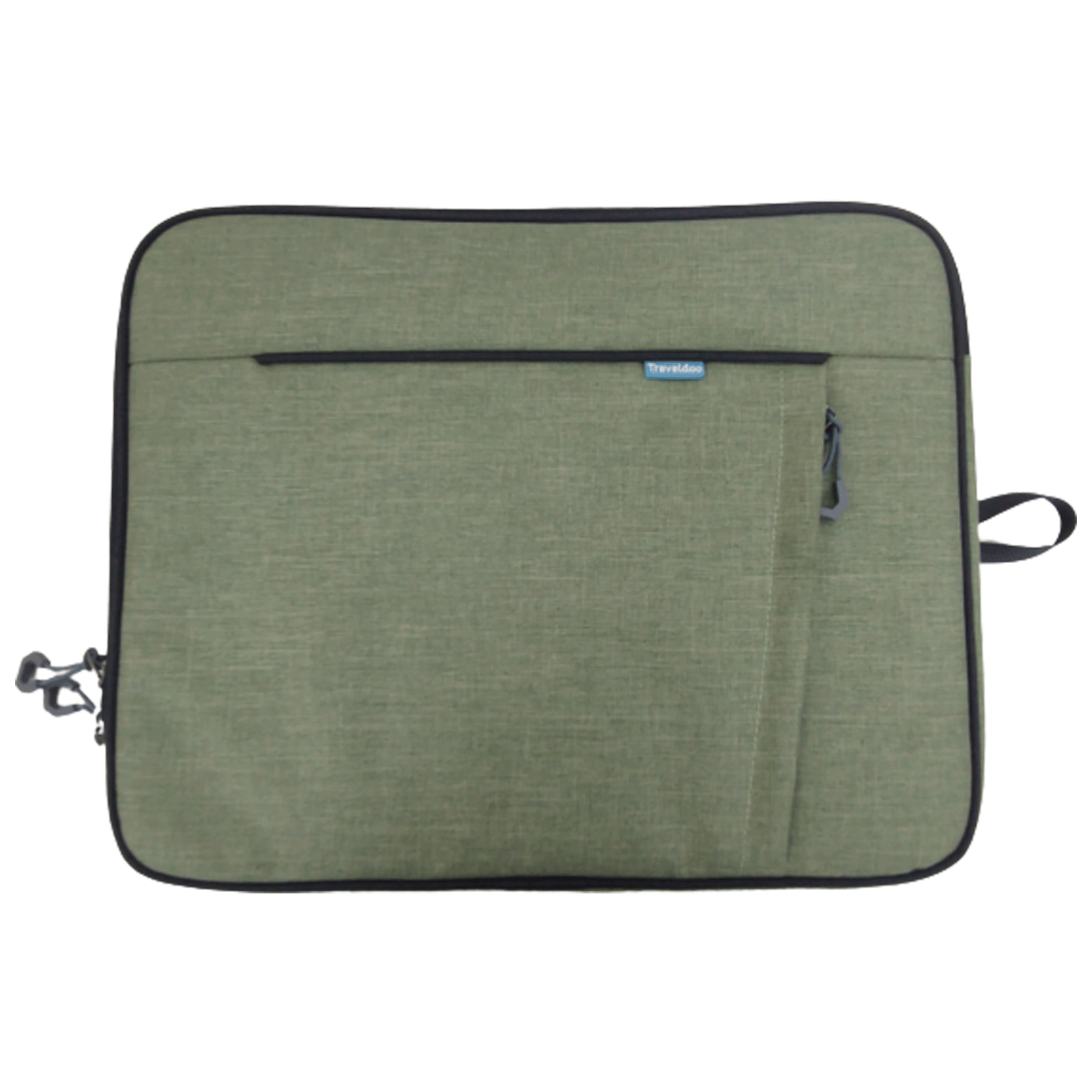 

Traveldoo Nylon 14 Inch Laptop Sleeve (ELS01009, Olive Green), No color