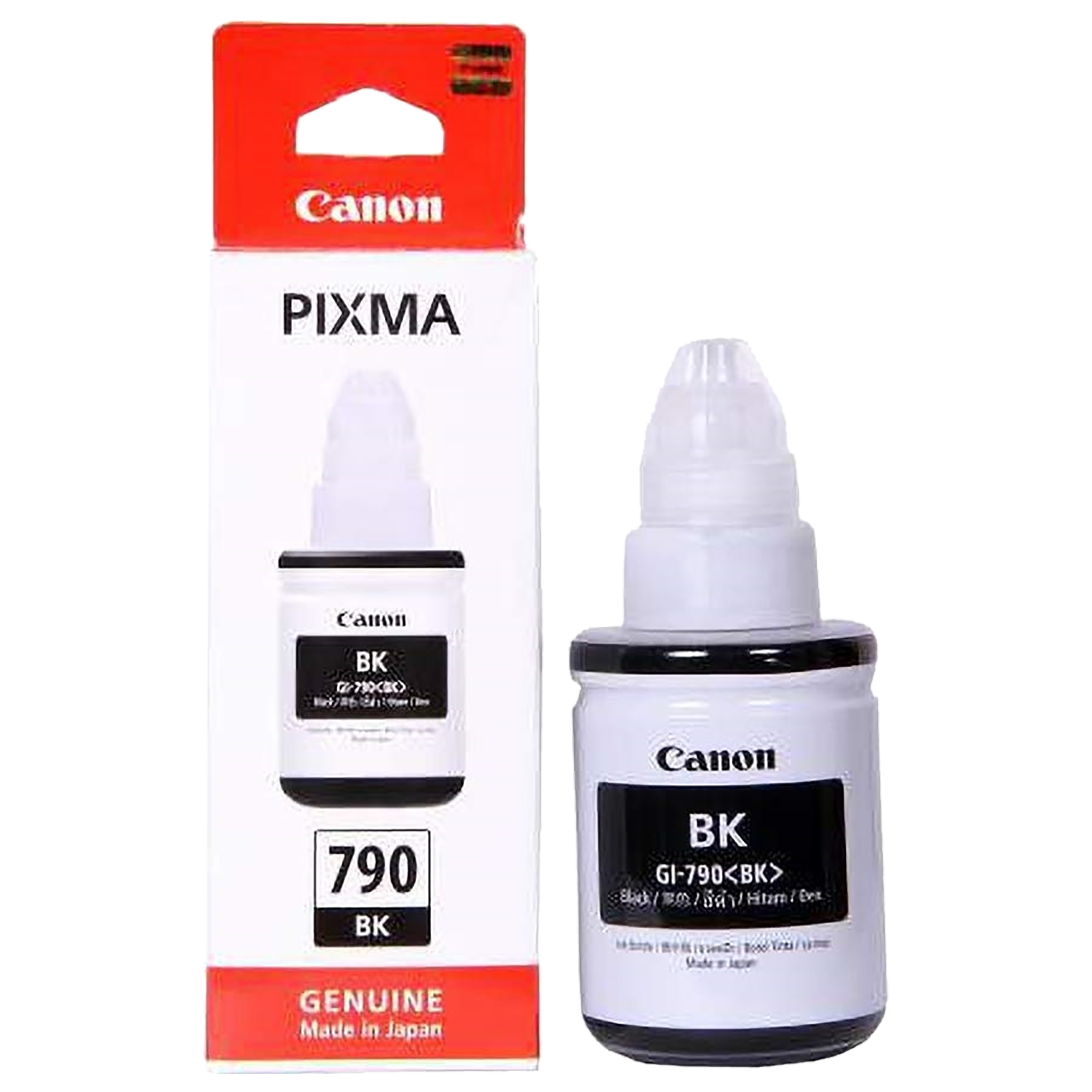 

Canon Pixma GI790 Ink Cartridge (0671C003AF, Black), No color