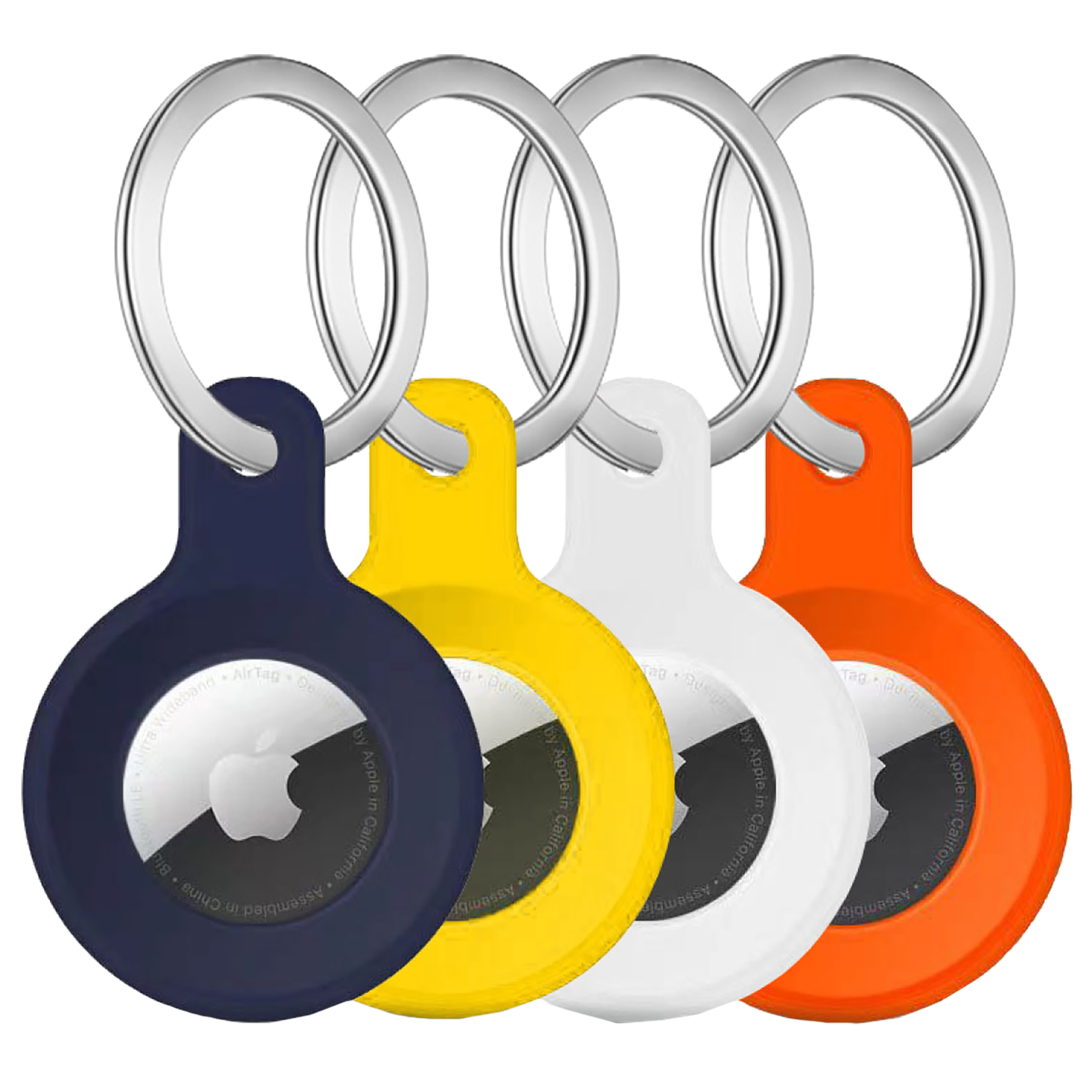

HYPHEN HAT-LCSPNK5208 Polyurethane Silicone Key Ring Case (Lightweight & Durable, Multicolor), No color
