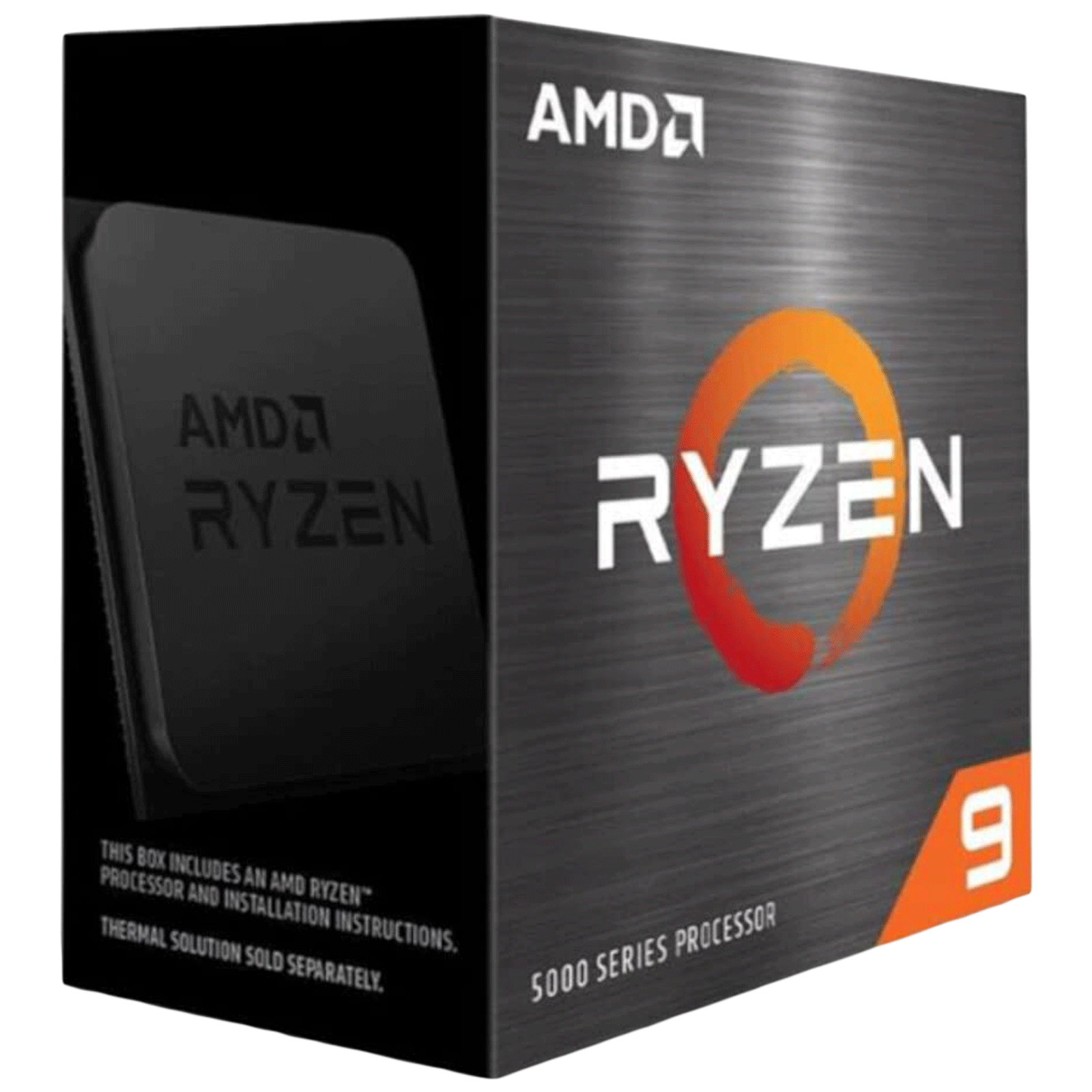 

AMD Ryzen 9 Desktop Processor (12 Cores, 3.4 GHz, AMD StoreMI Technology, 5900X, Silver), No color