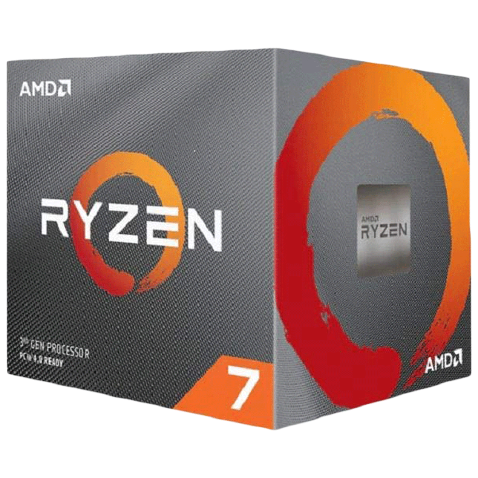 

AMD Ryzen 7 Desktop Processor (8 Cores, 3.9GHz, Wraith Prism Cooling With RGB LED, 3800X, Silver), No color