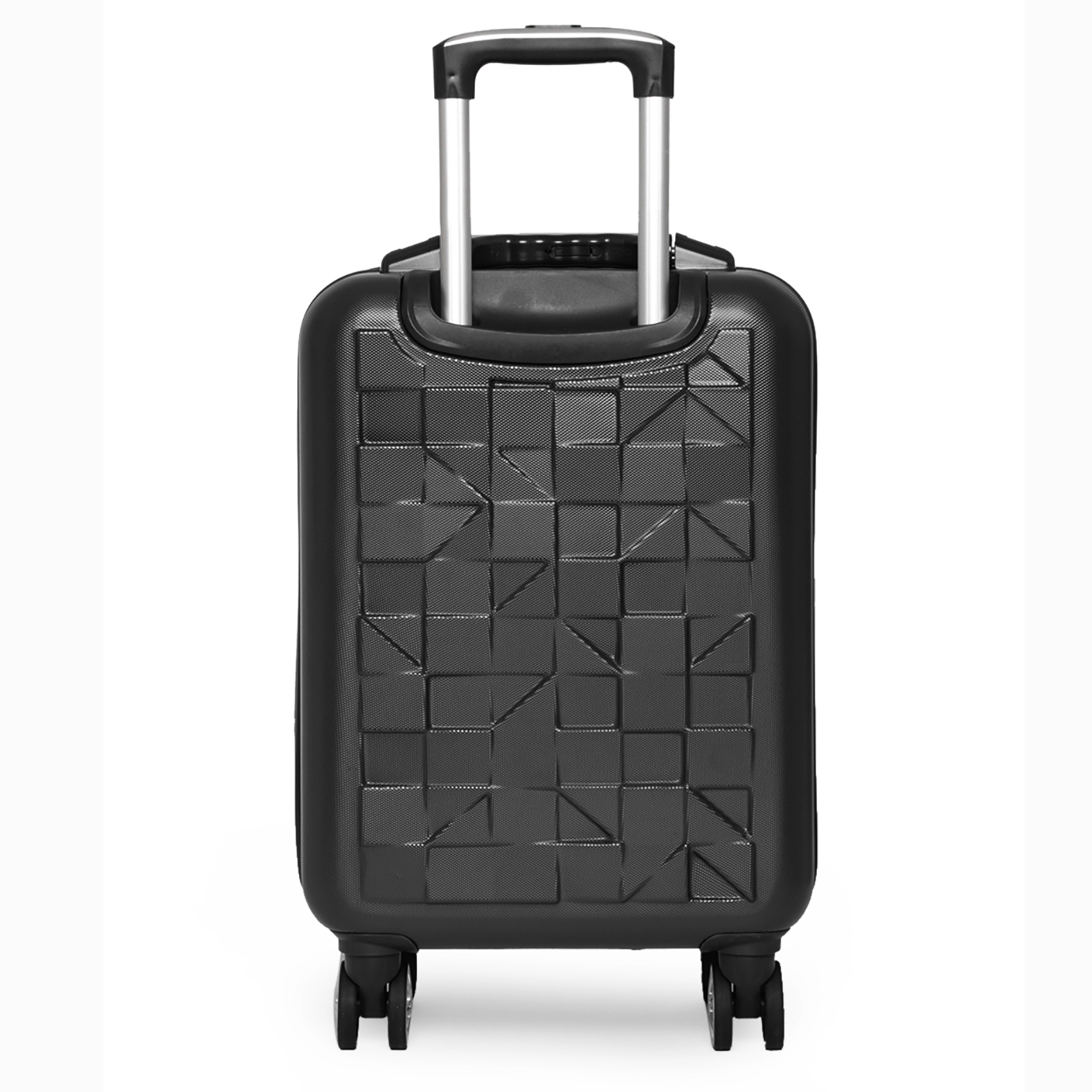 Buy Carriall Mosaic Polycarbonate Trolley Bag (Built-In Weight Scale, USB  Charging Port, CALS0002, Black) Online - Croma