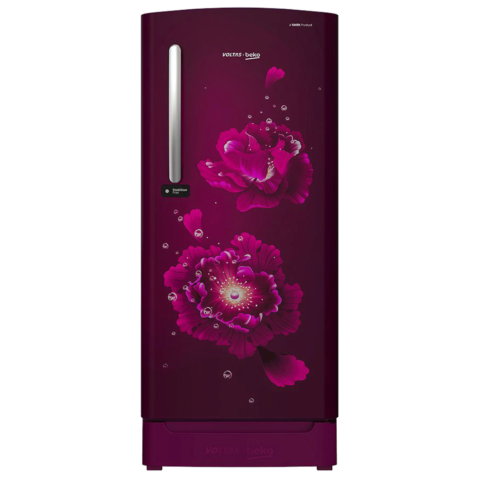 Voltas Beko 195 Litres 4 Star Single Door Direct Cool(RDC215BFPEXB/BASG, Fairy Flower Purple)_1