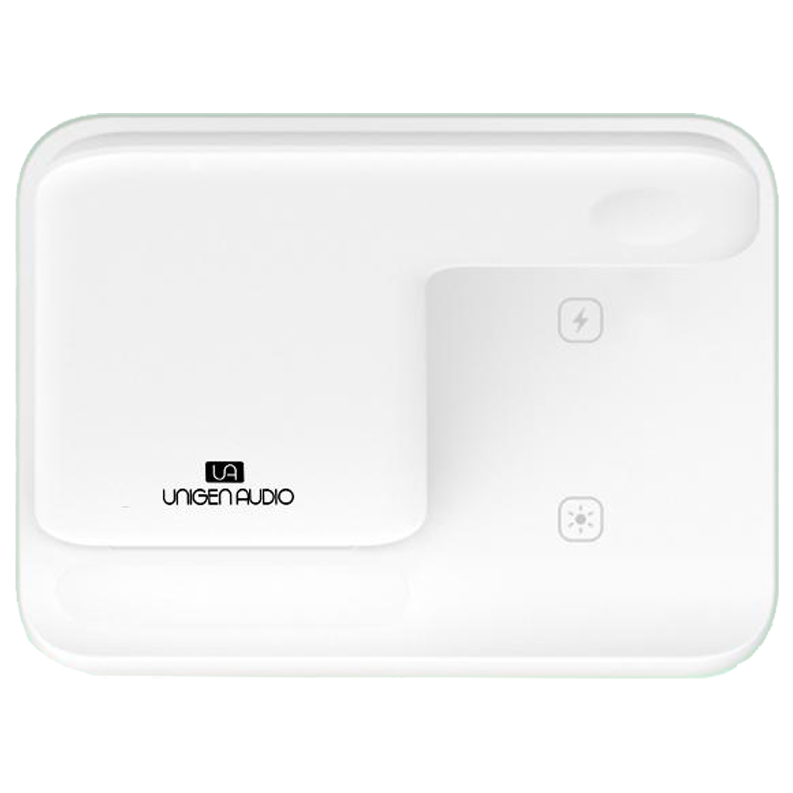 Buy UNIGEN UNIDOCK 350 23W 3-in-1 Wireless Charger for iOS, Android, Smart  Watch and TWS Earbuds (Qi Certified, Foldable Design, White) Online - Croma