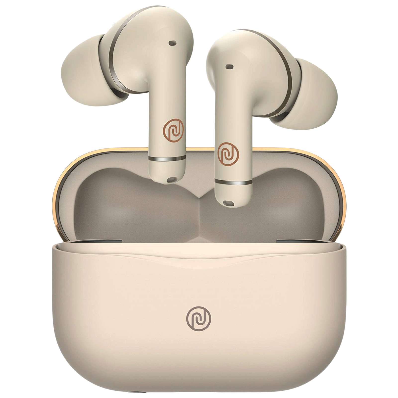 

Noise Buds Solo In-Ear Hybrid Active Noise Cancellation Truly Wireless Earbuds With Mic (Bluetooth 5.0, 36-Hour Playtime, Ecru Gold), No color