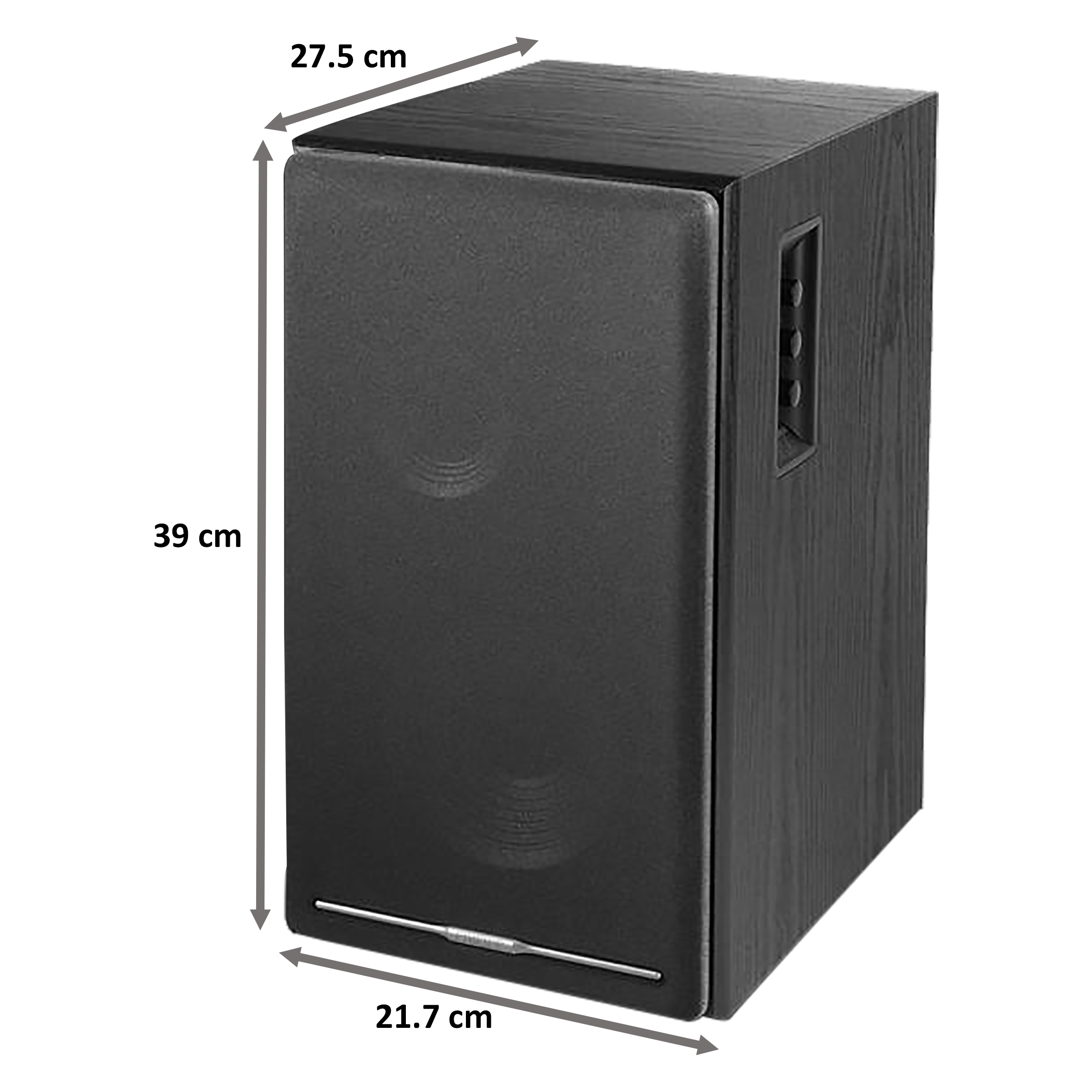 Edifier 2.0 Channel 136 Watts Bookshelf Speaker (Bluetooth V4.1 with CSR Technology, R2750DB, Black)_2