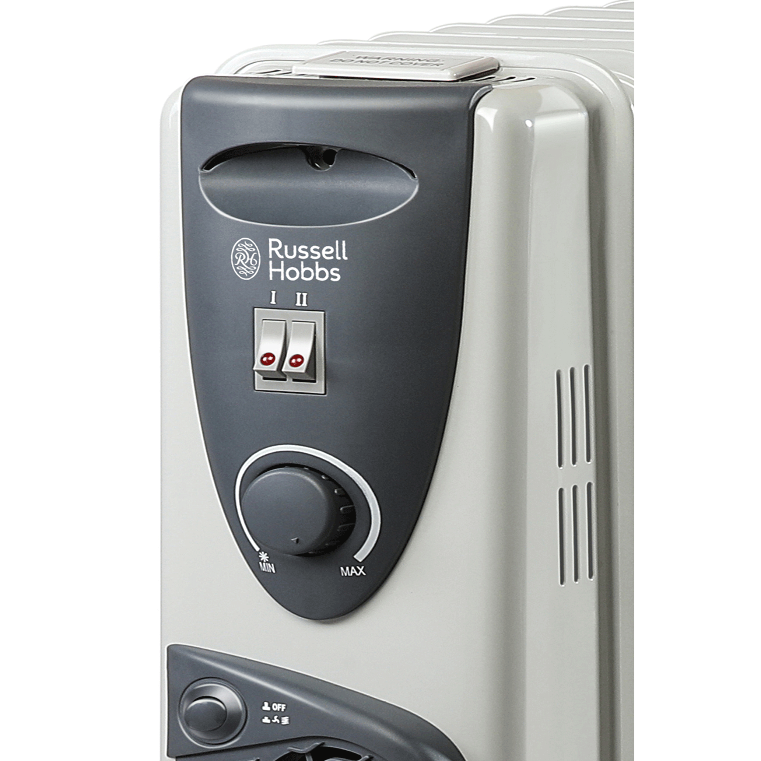Russell Hobbs 2000 Watts Oil Filled Room Heater (ROR09, Silver)_2