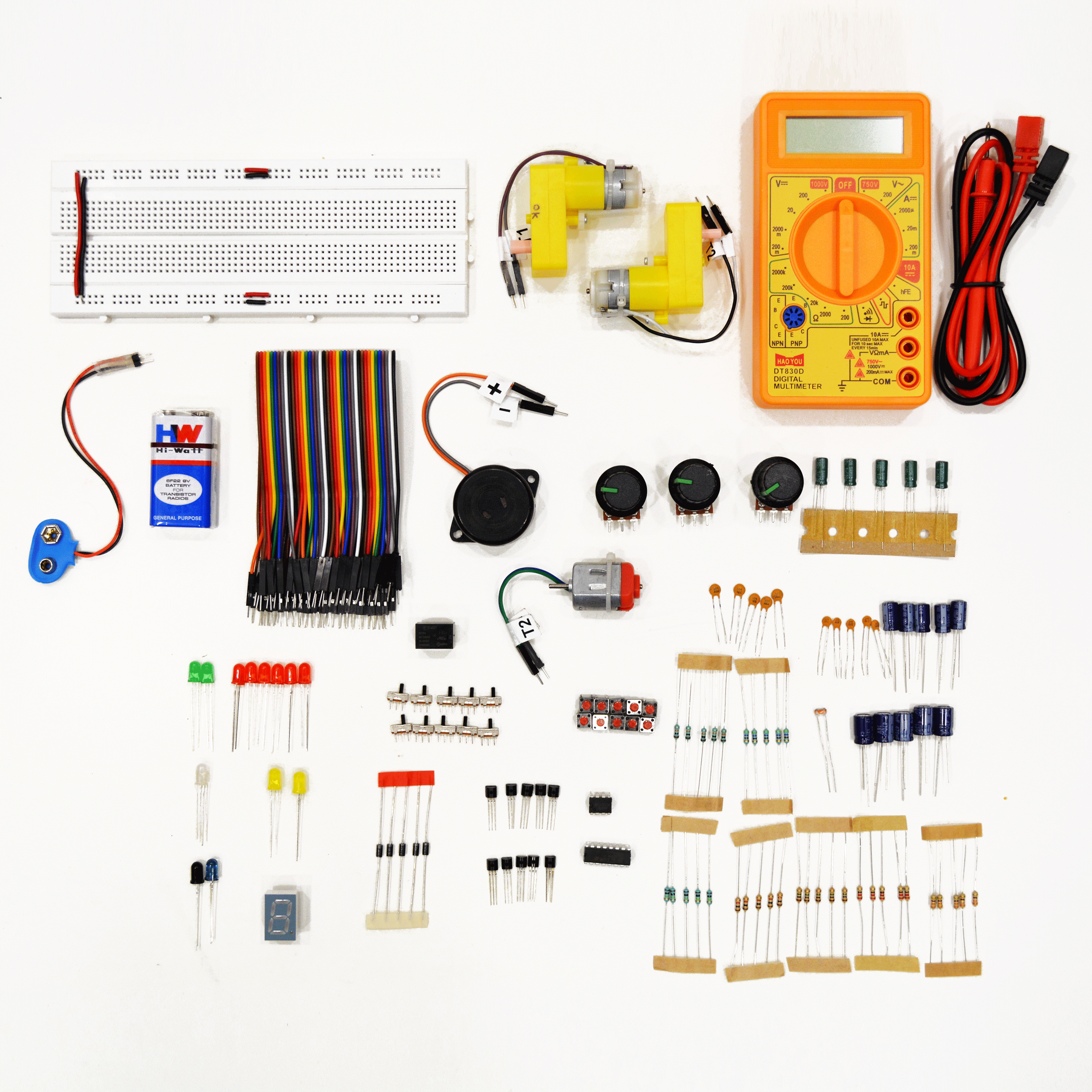 Omotec Electronics Learning Kit for 9+ (Experiential Learning, 1, White)_4
