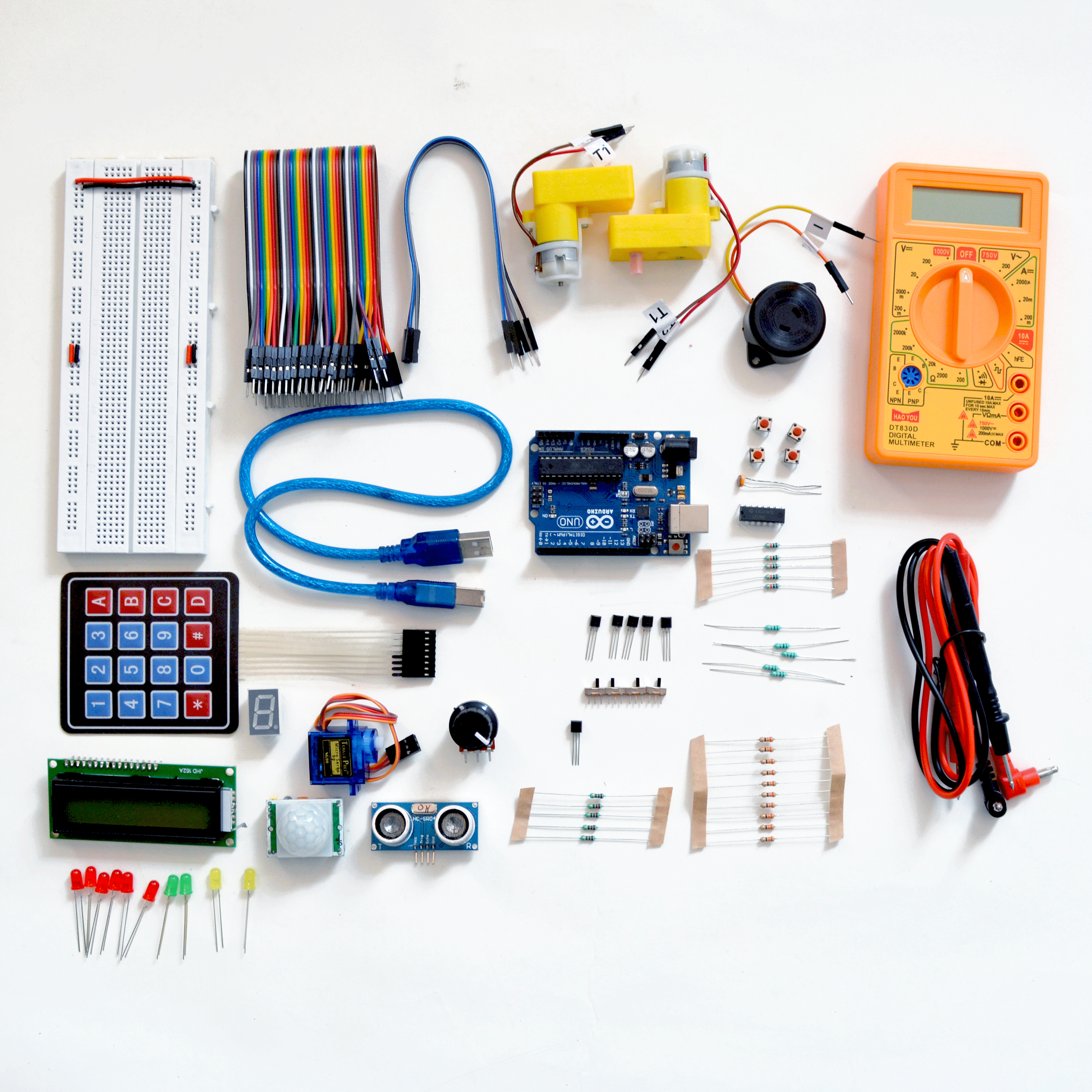 Omotec Arduino Learning Kit for 9+ (Real time Learning, 2, Orange)_4