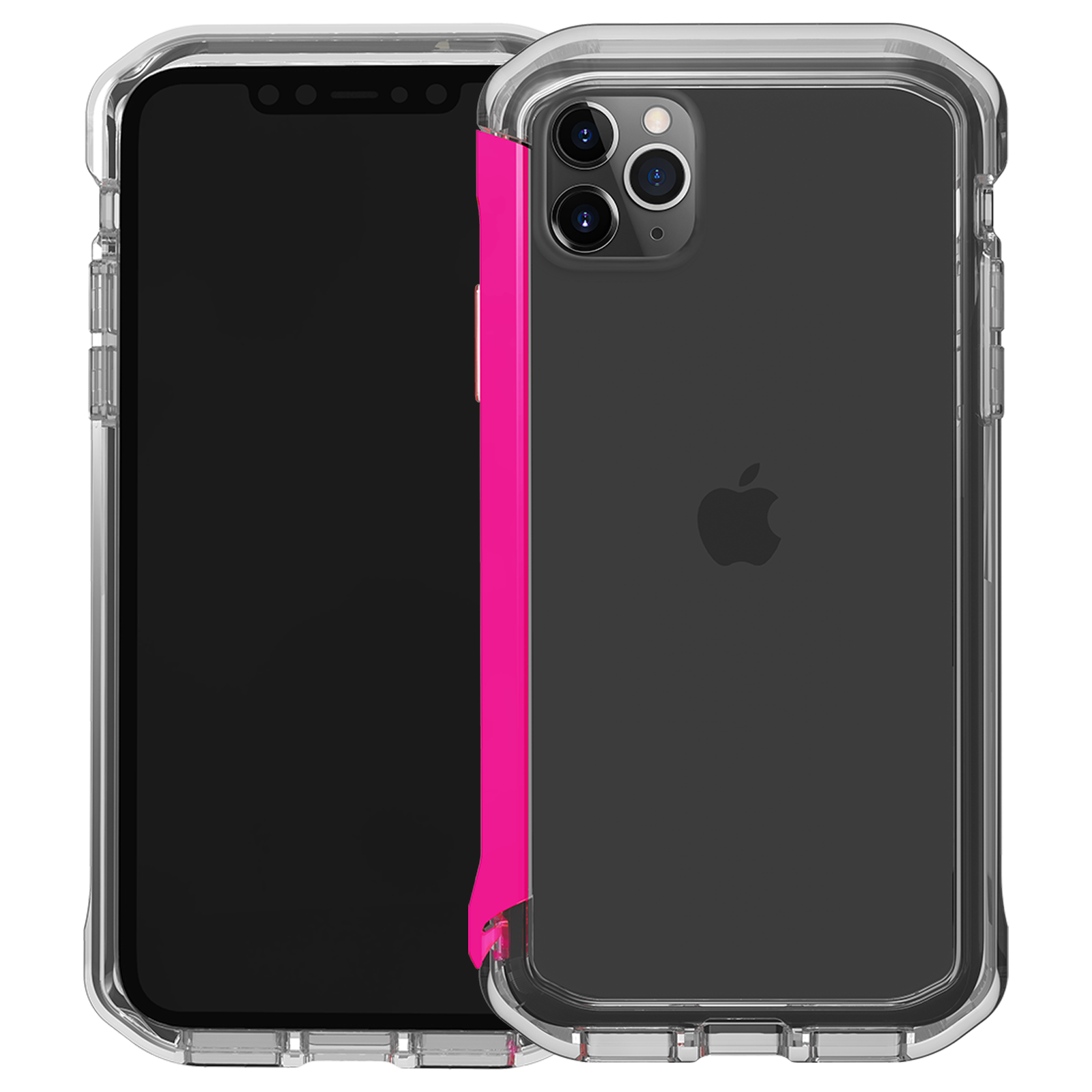 

Element Case Glass Back Case For Apple iPhone 11 Pro (Feather-light Chassis Structure, EMT-333-223EX-01, Clear), No color