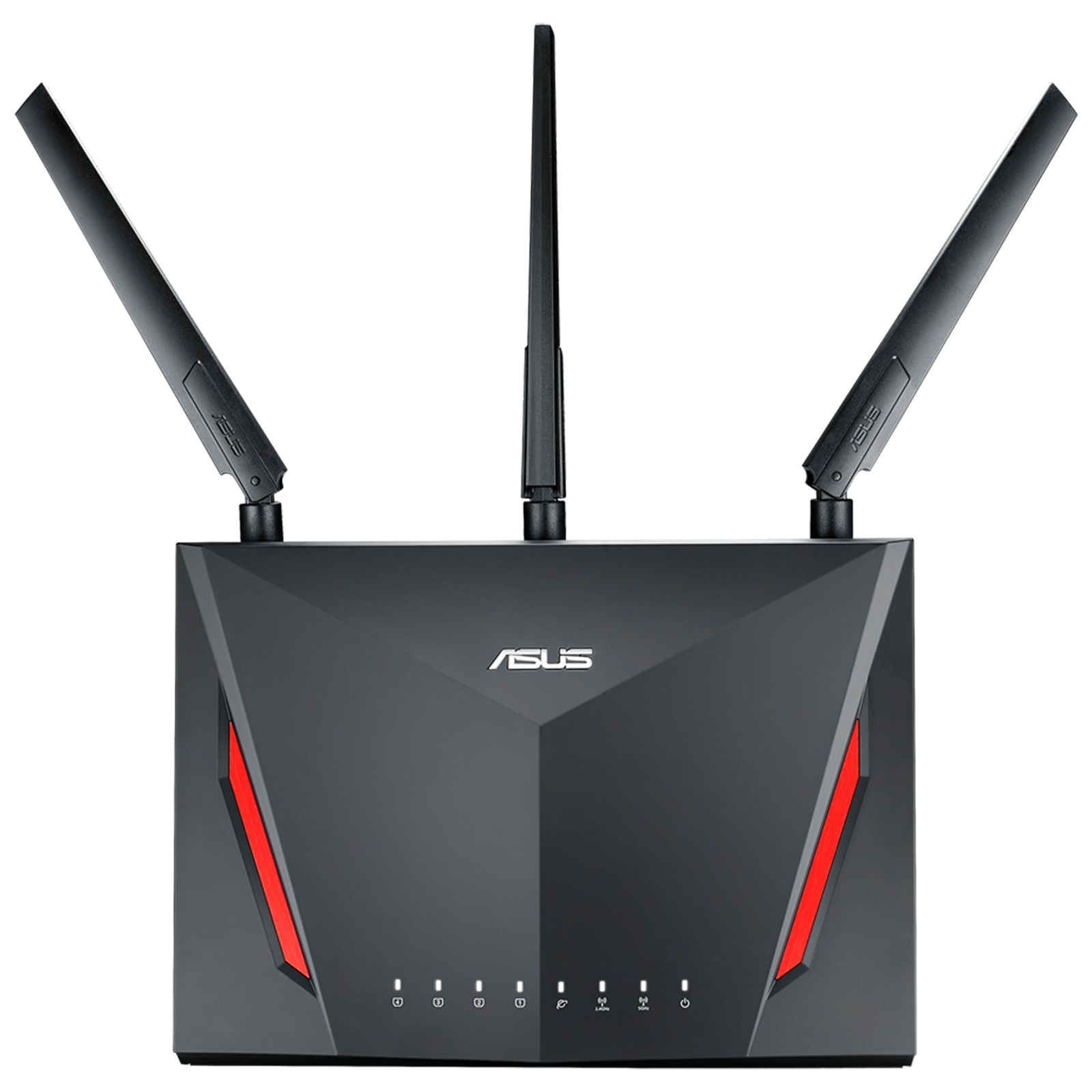 Asus AC2900 Dual Band 2167 Mbps Wi-Fi Router (4 Antennas, 4 LAN Ports, AiProtection Pro, RT-AC86U, Black)_1