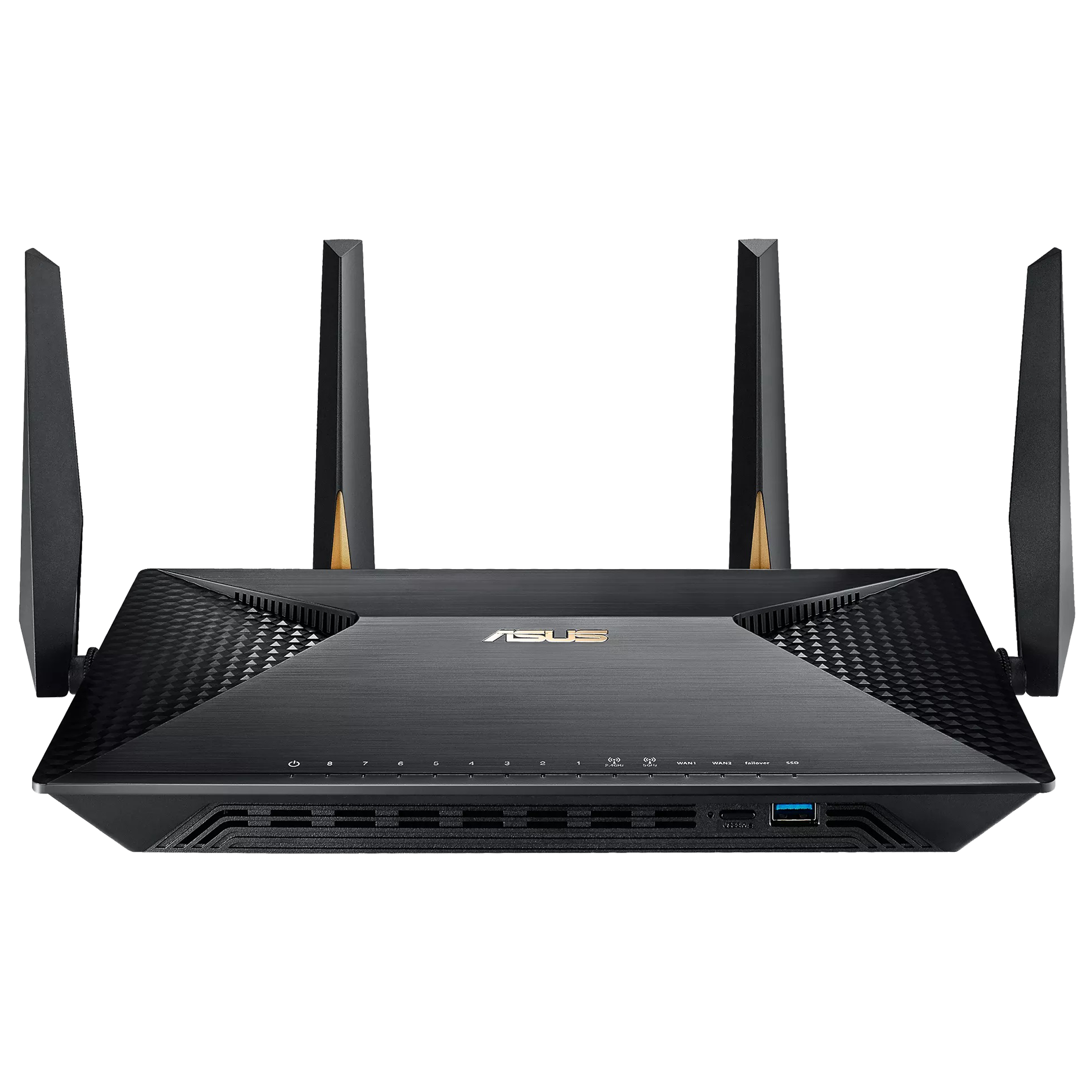 Asus BRT-AC828 Dual Band 2 Gbps Wi-Fi Router (4 Antennas, 8 LAN Ports, AiProtection Pro, Black)_1