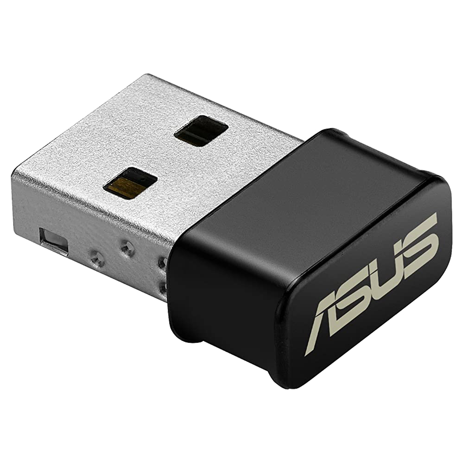 

Asus Dual Band 1200 Mbps Network Adaptor (Mu-MIMO Support, USB-AC53 Nano, Black), No color