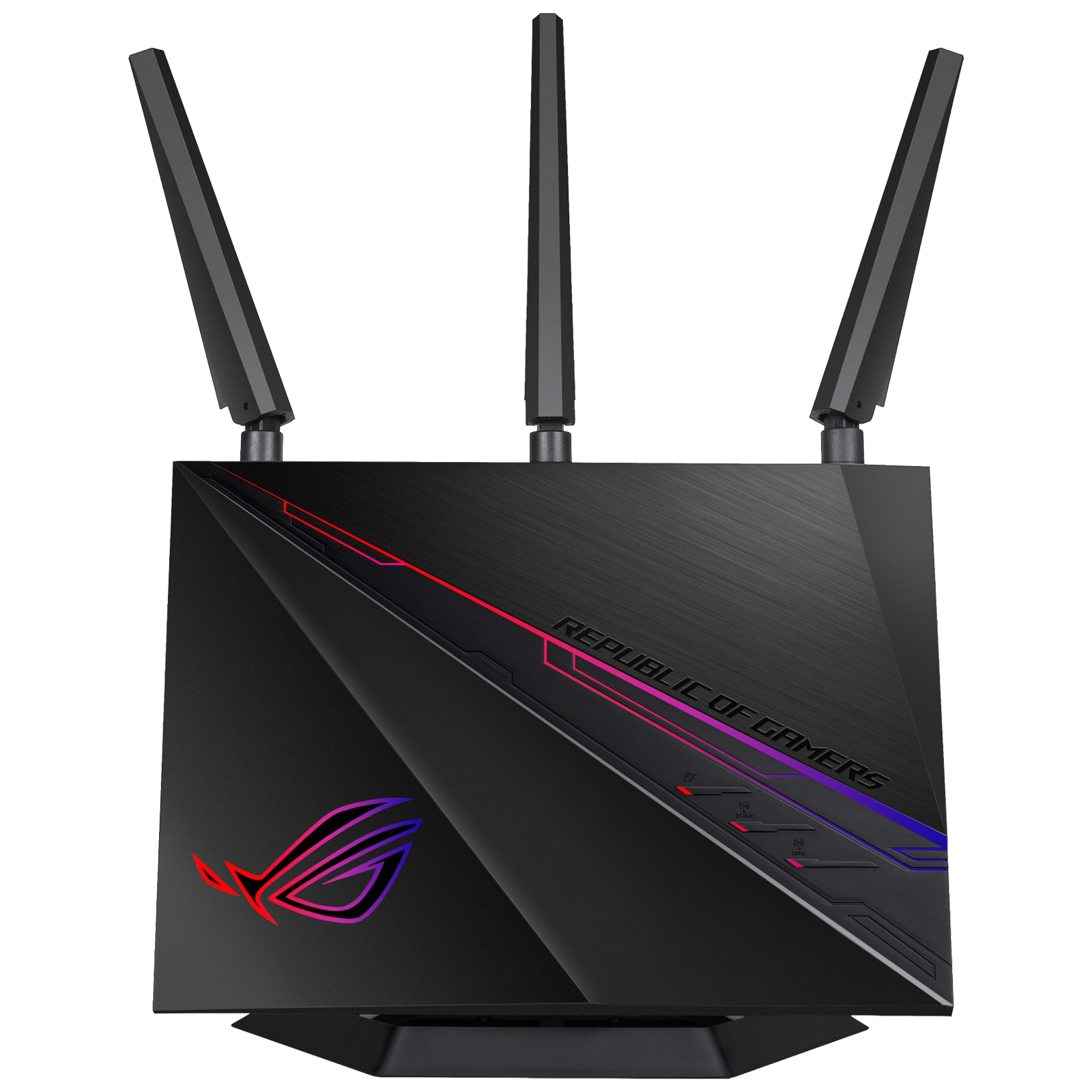 Asus ROG Rapture Dual Band WiFi Router (4 Antennas, 4 LAN Ports, AiProtection Pro, GT-AC2900, Black)_1