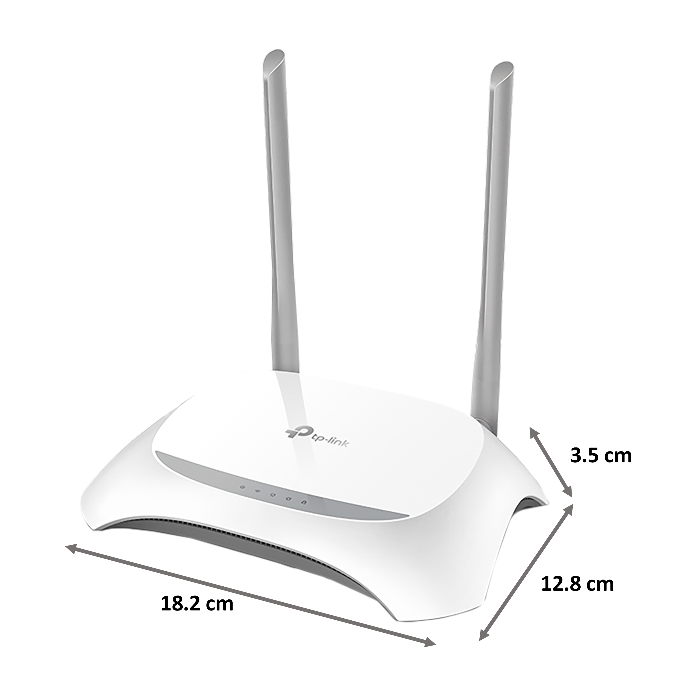 Buy Tp-Link TL-WR850N N300 Single Band Wi-Fi Router (2 Antennas, 4 LAN  Ports, Compatible With IPv6 , 450502429, White) Online - Croma