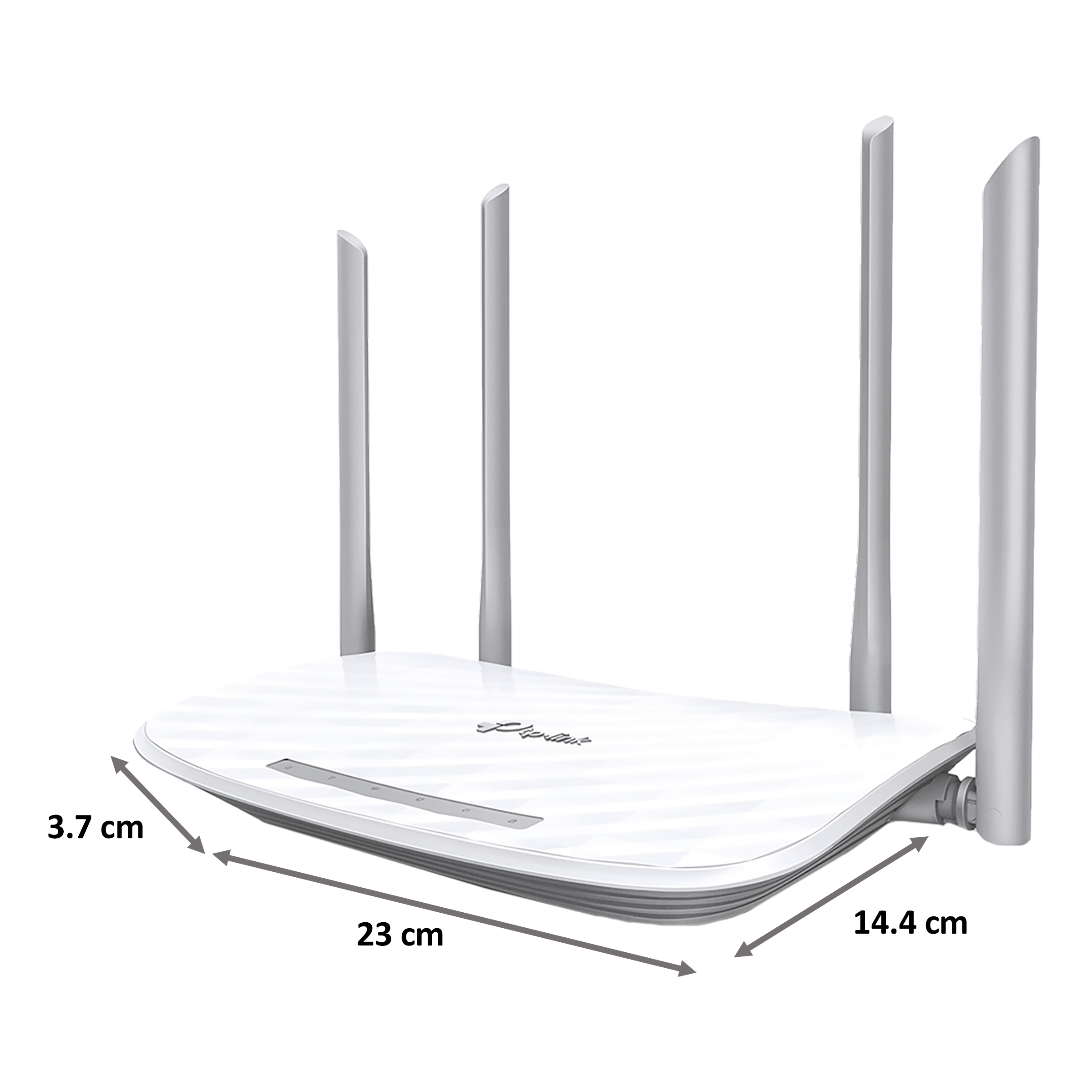 Tp-Link Archer C5 AC1200 Dual Band Wi-Fi Router (4 Antennas, 4 LAN Ports, Supports Multi-SSID, 450502277, White)_2