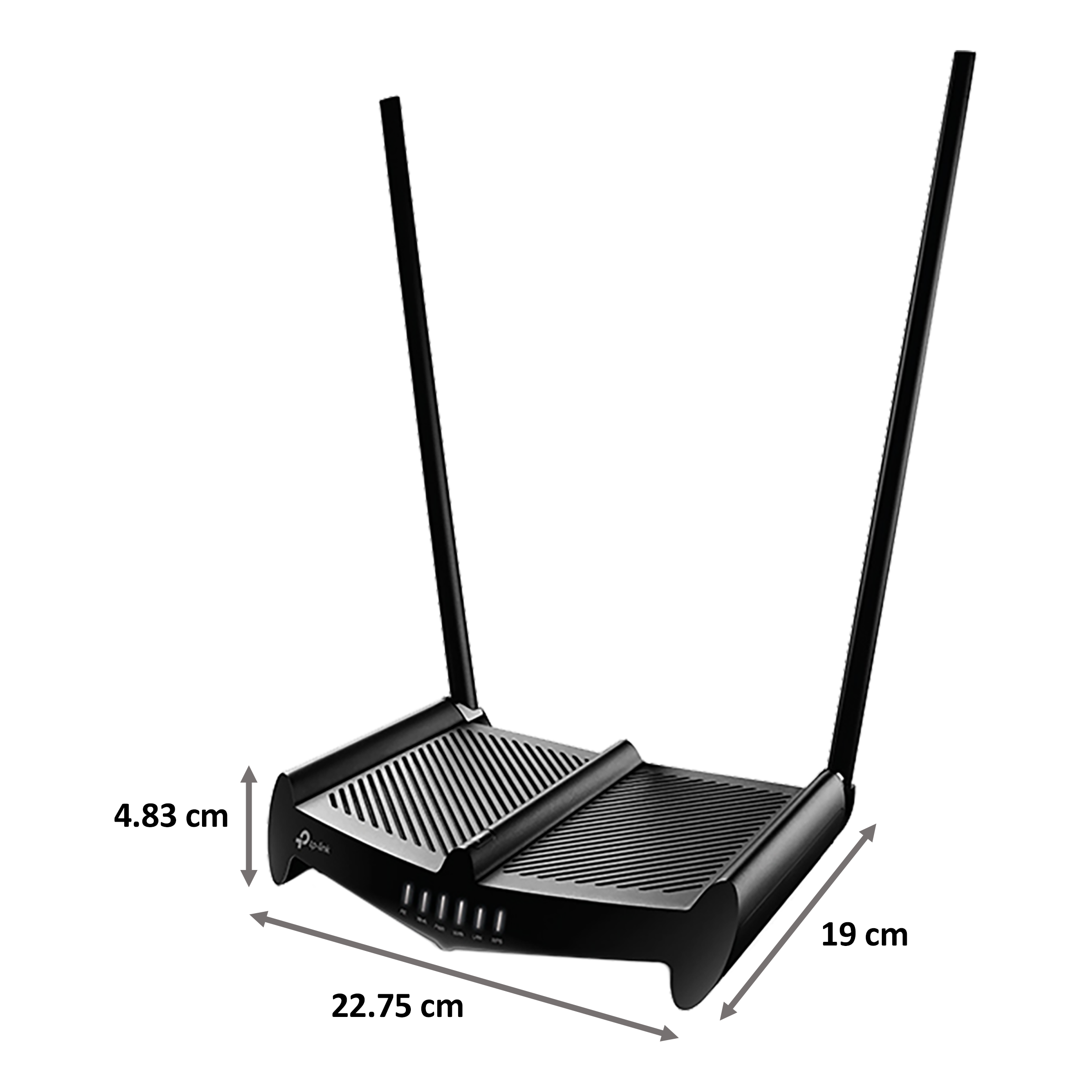 Tp-Link TL-WR841HP N300 Single Band Wi-Fi Router (2 Antennas, 4 LAN Ports, Wall-Penetrating Wi-Fi, 1750502274, Black)_2