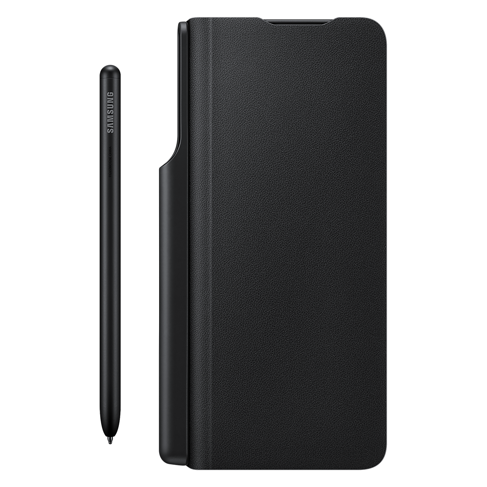 Samsung Flip Cover for Galaxy Z Fold3 5G (With S Pen, EF-FF92PCBEGIN, Black)_3