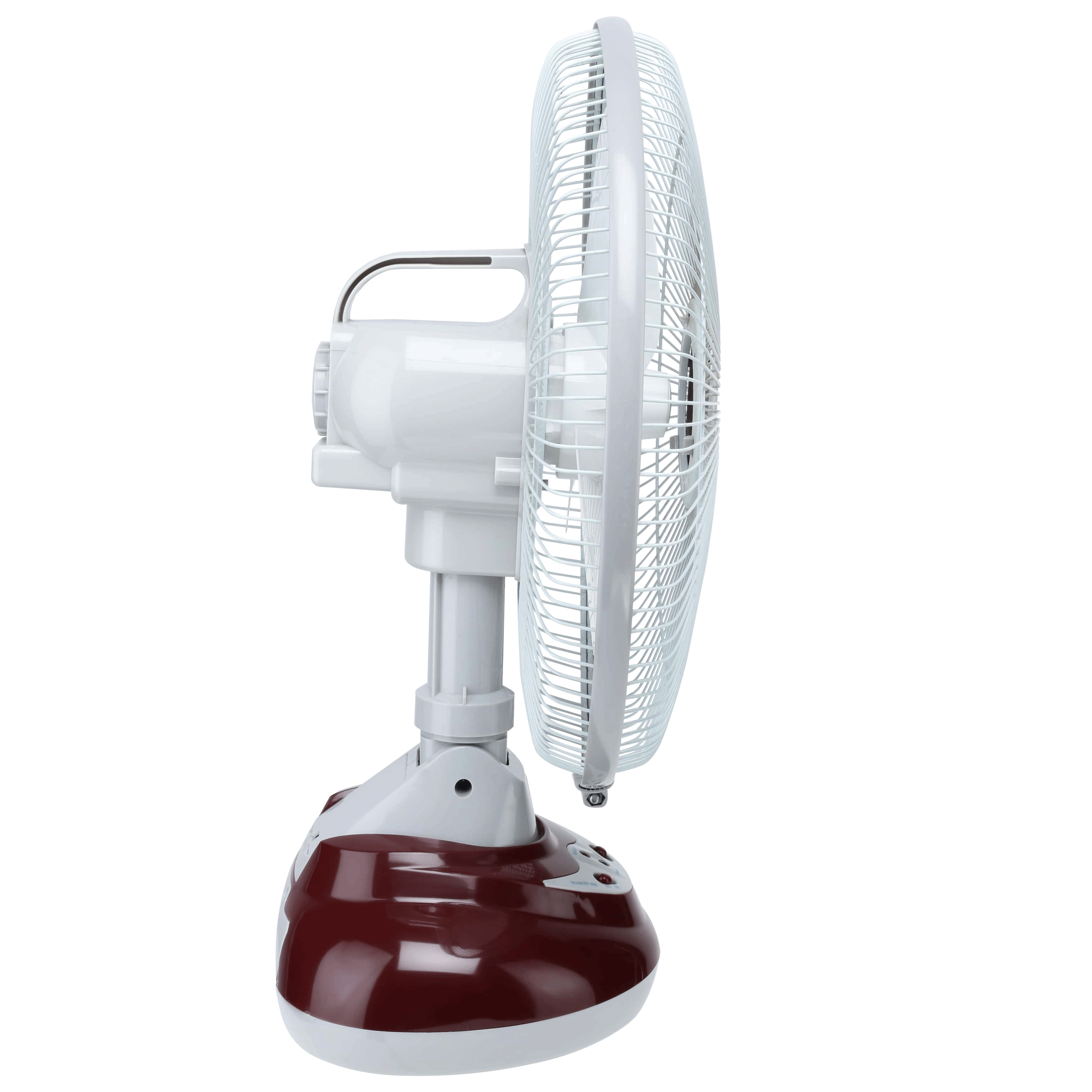 Rico 3 Blade Table Fan (Built-in Rechargeable Battery, RF806, Red)_4
