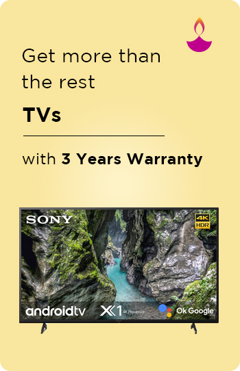 Tvs with 3 Years Warranty