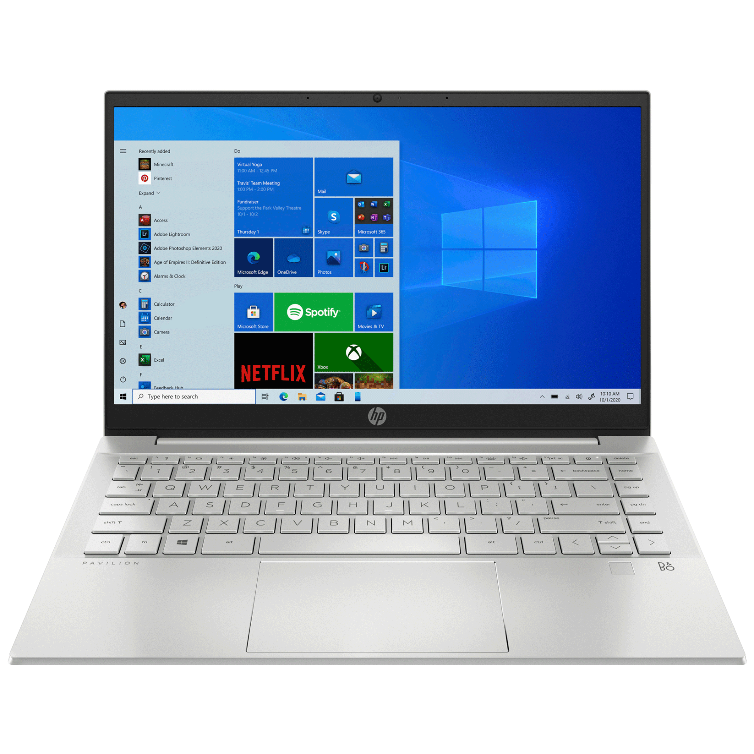 

HP Pavilion 14-ec0000AX Ryzen 5 Windows 10 Home Laptop (16GB RAM, 512GB SSD, NVIDIA GeForce MX450, MS Office, 35.6cm, 4J0X8PA, Natural silver), No color