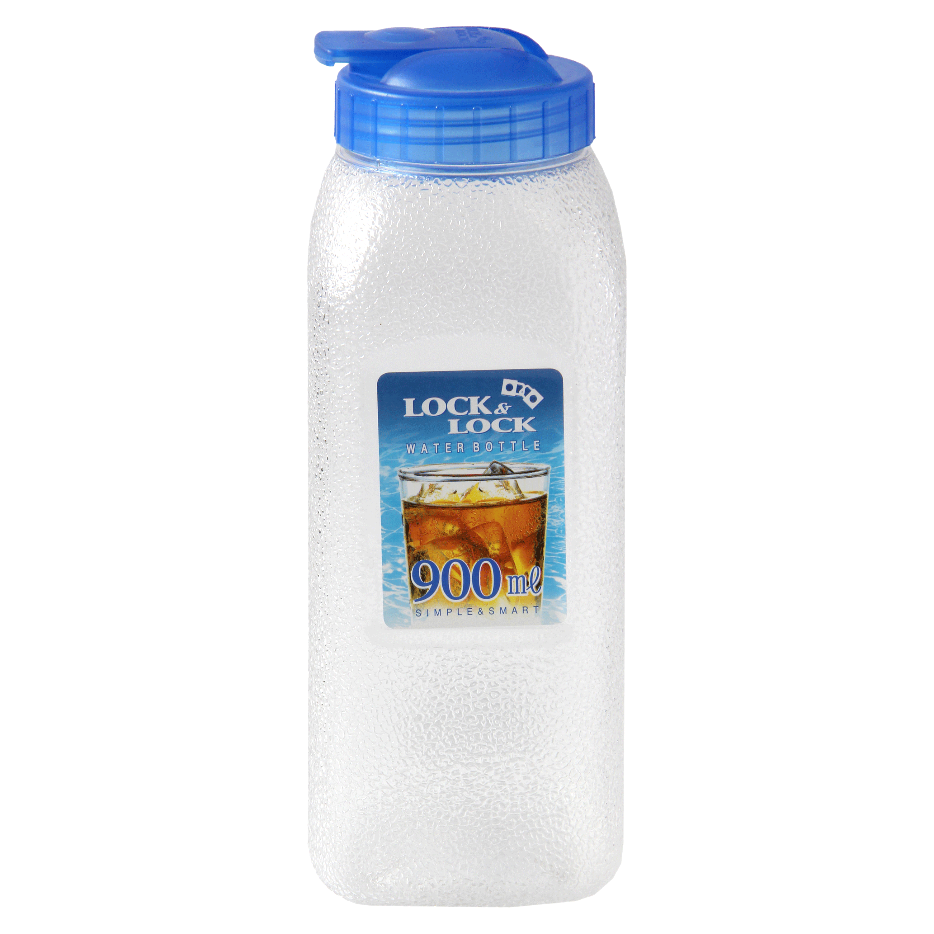 

Lock & Lock 900 ml PET Plastic Water Bottle (BPA Free, HAP728, Transparent), No color