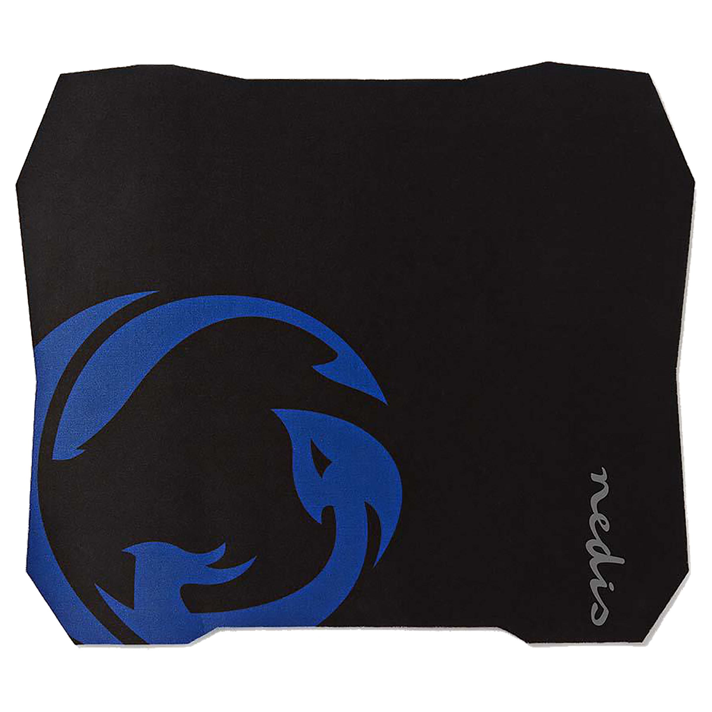 

Nedis GMPD100BK Mouse Pad For Mouse (Anti Skid Bottom, Black), No color