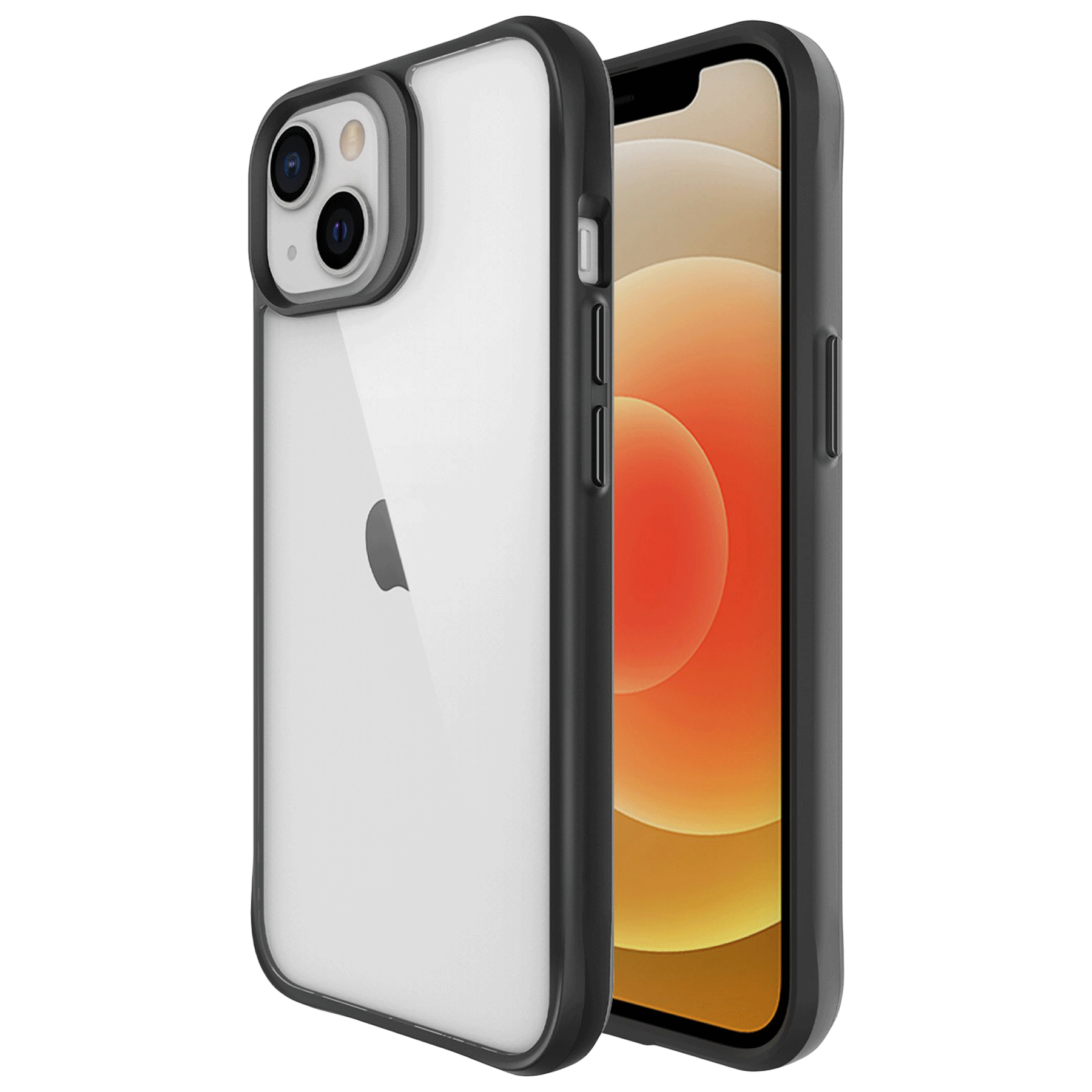 

Stuffcool Aktion TPU Back Case For iPhone 13 Mini (AKIP2154-BLK, Black), No color