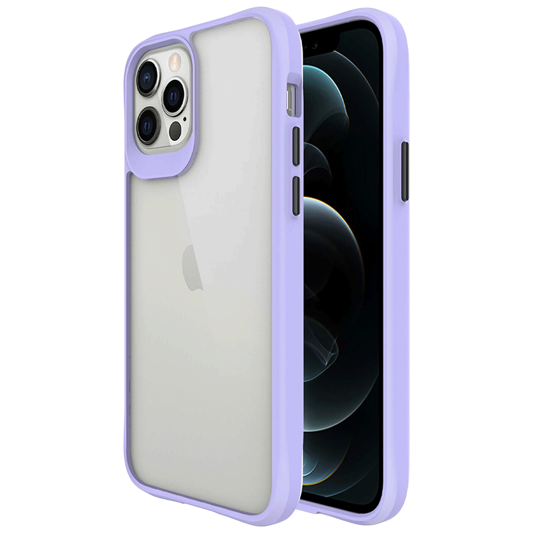 

Stuffcool Aktion TPU Back Case For iPhone 13 Pro Max (AKIP2167P-PRPL, Purple), No color