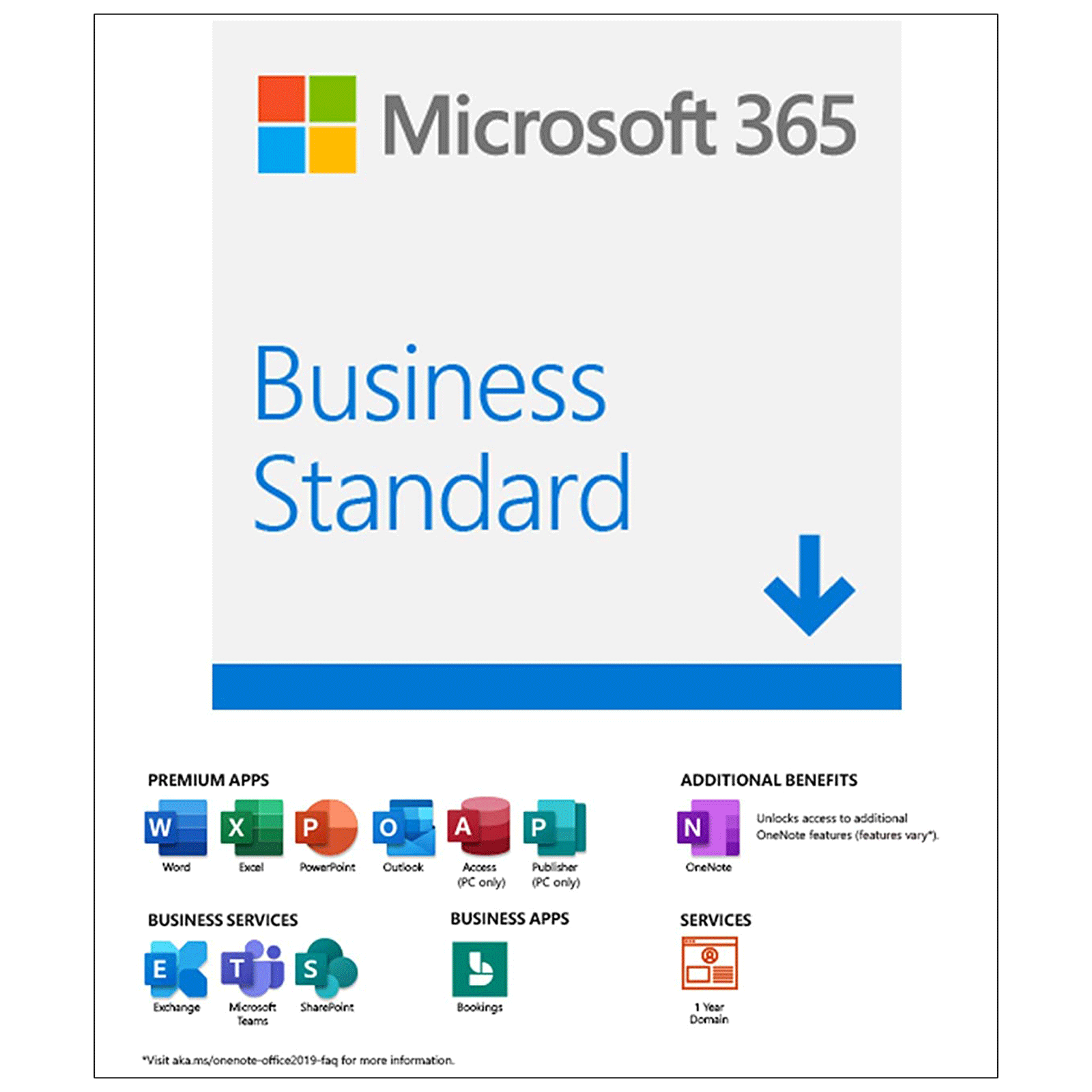 

Microsoft Office 365 Business Standard 2021 For PC, MAC and Smartphones (15 Devices, 12 Months Validity)