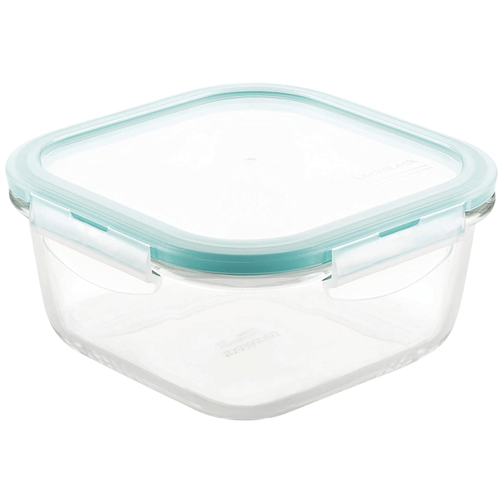 Lock & Lock Ovenglass 840 ml Square Glass Storage Container (Heat Resistant, LLG225, Transparent)_1