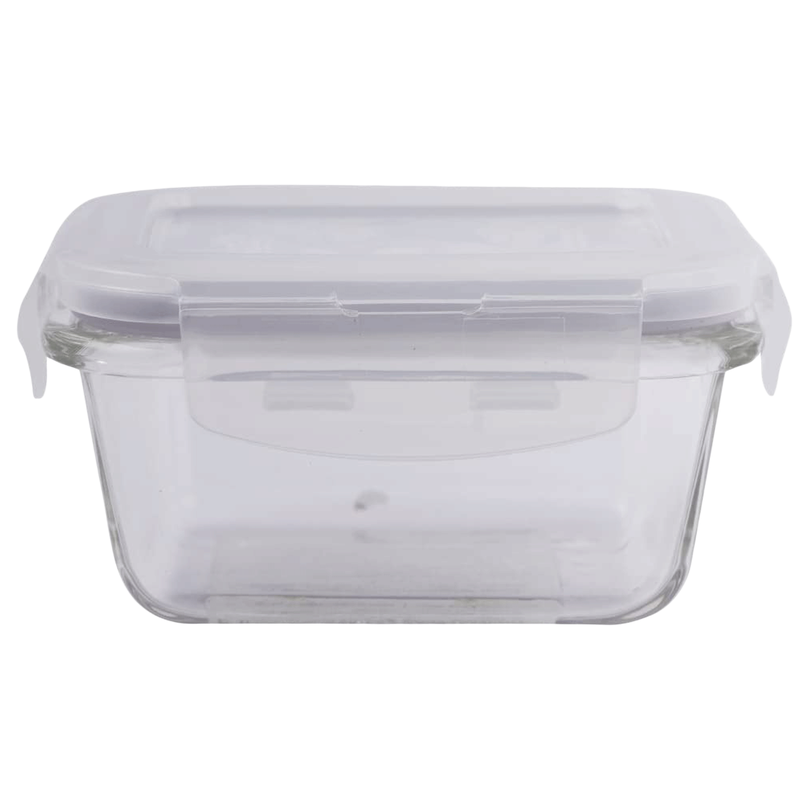 Lock & Lock Ovenglass 160 ml Square Glass Storage Container (Heat Resistant, LLG414, Transparent)_1