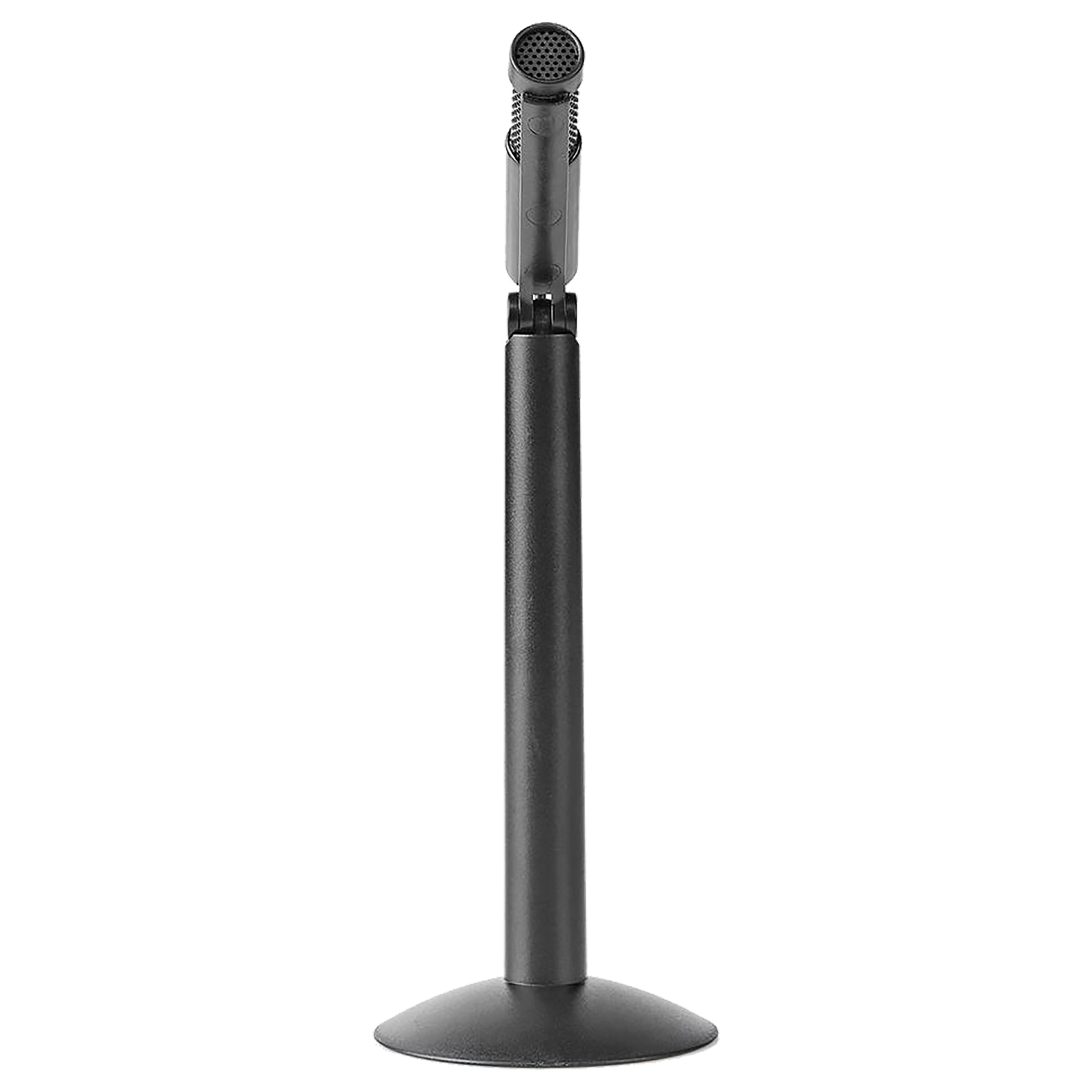 Nedis Gooseneck Wired Condenser Microphone (Ultra Compact Sized, MICSJ100BK, Black)_1