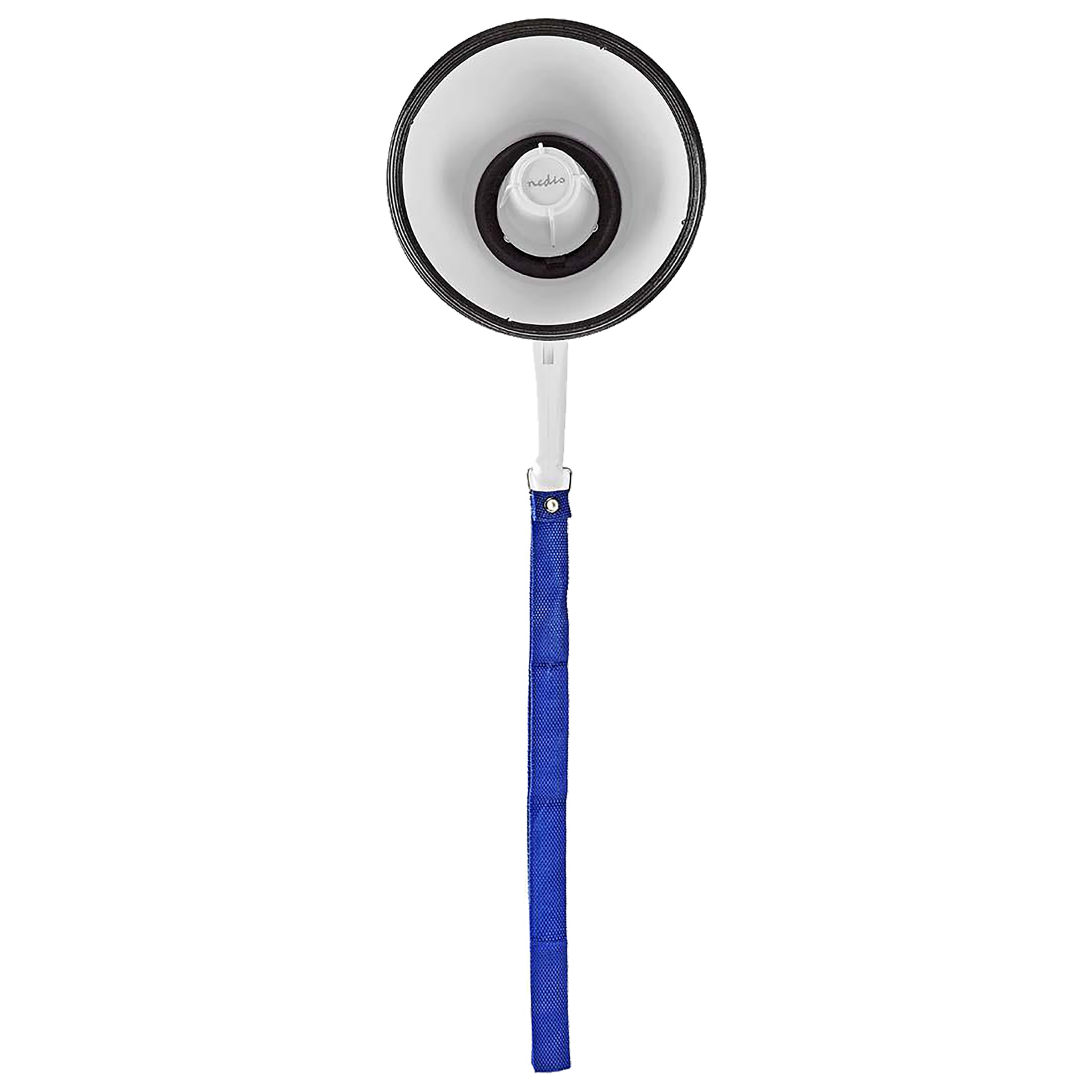 Nedis Handheld Wireless Microphone (Built-In Siren, MEPH150WT, White/Blue)_1