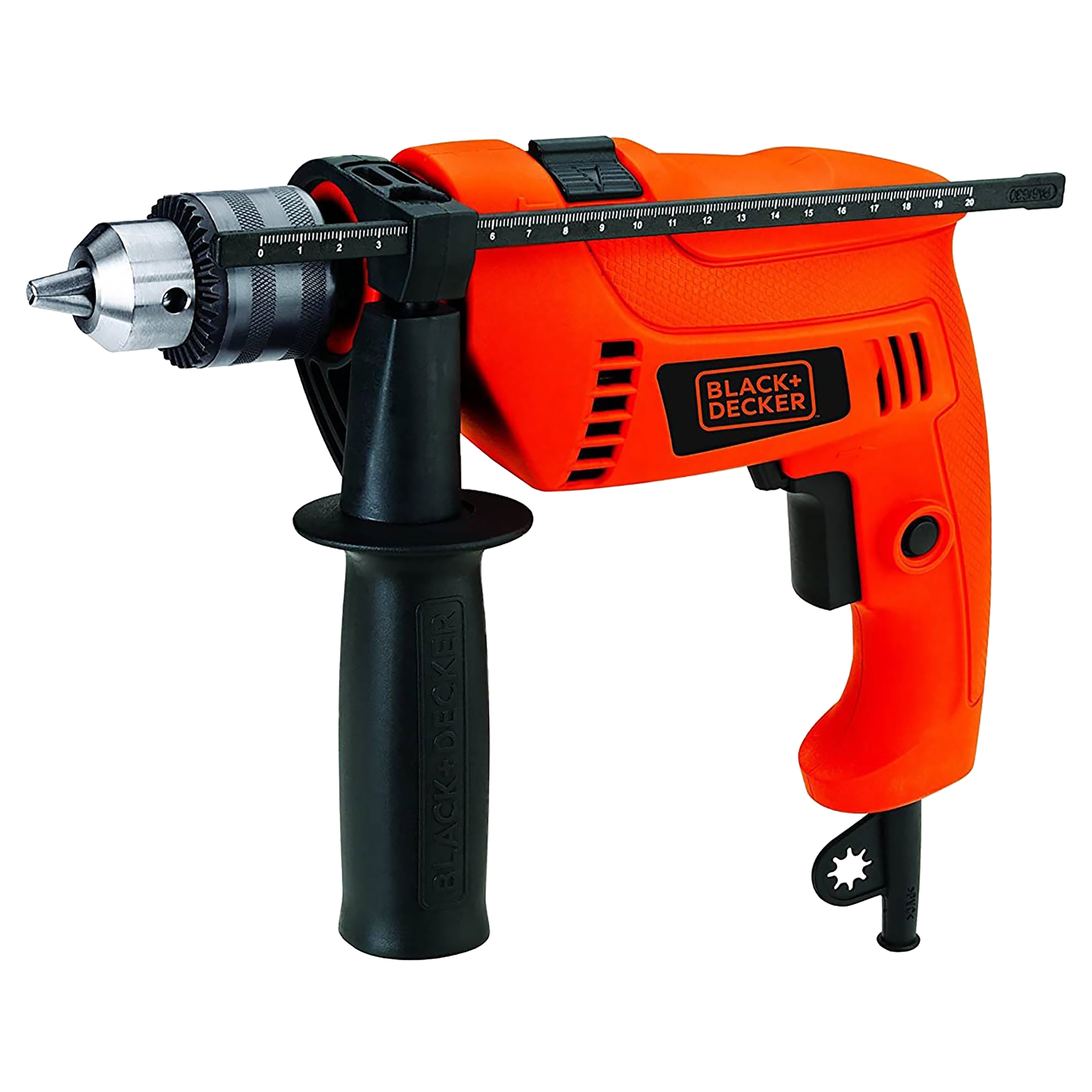 Black & Decker HD555KA50 550 W Drill Kit (Lock-On Switch, Orange)_1