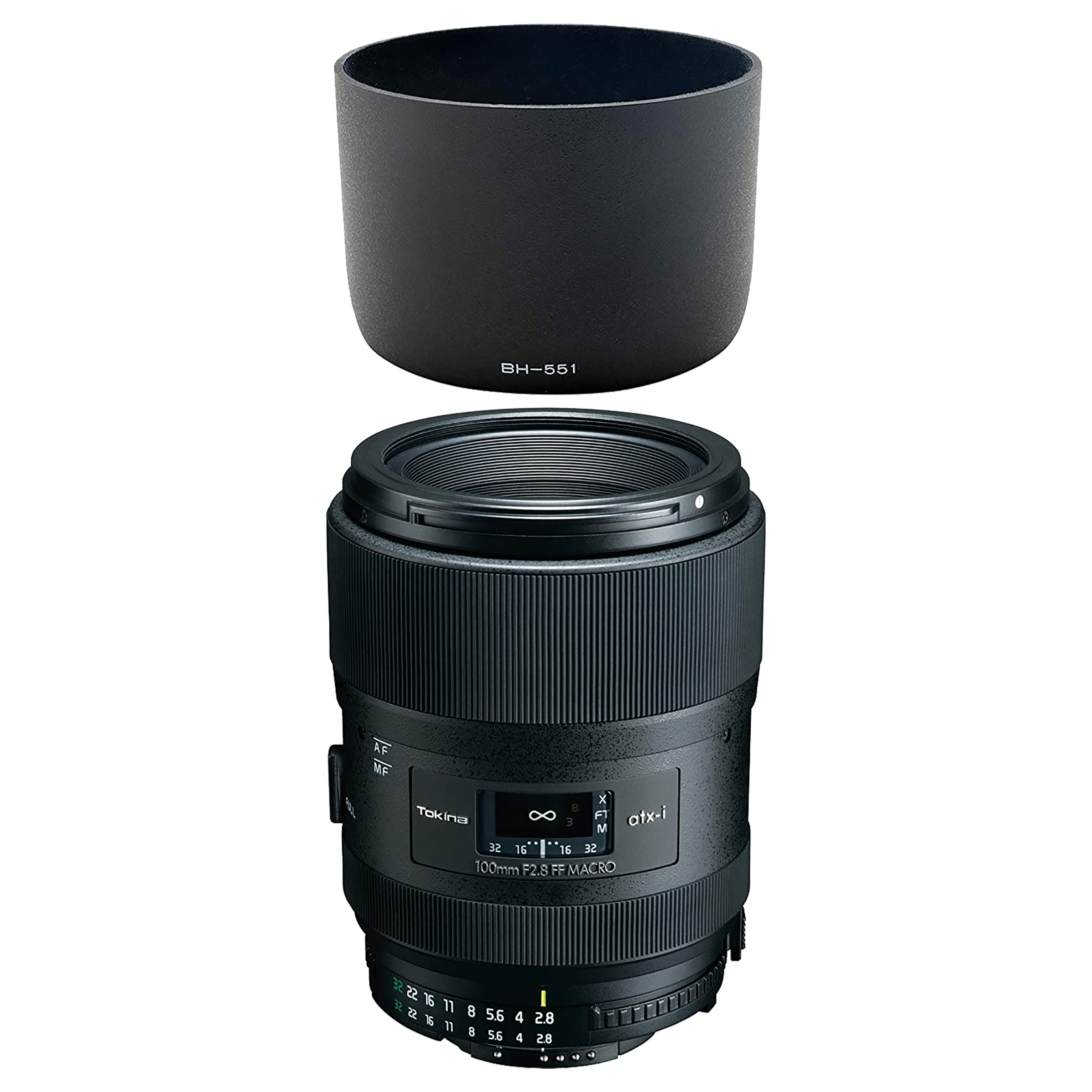 Tokina Atx-i 100 mm Max-f/2.8 And Min-f/32 Macro Lens (Extending Barrel Focusing System, 11D2662U01, Black)