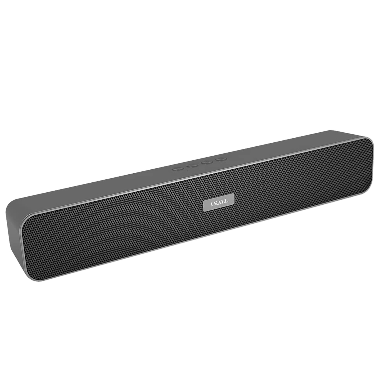I KALL Portable Bluetooth Speaker 10W Sound Bar (Rich Bass, IK10, Black)