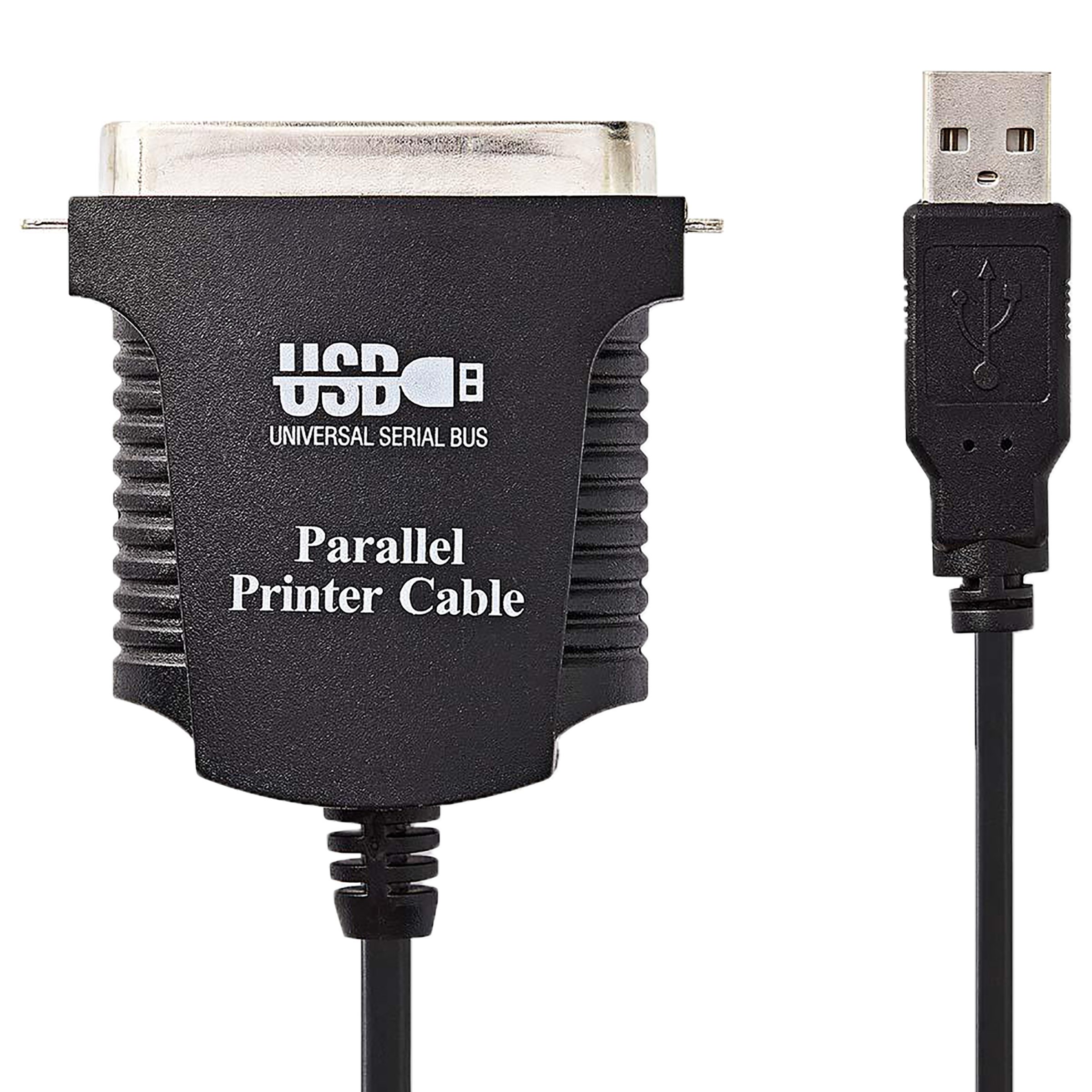 

Nedis CCGP60880BK20 PVC 2 Meter USB 2.0 (Type-A) to Centronics 36-Pin Data Transfer Parallel Cable (Transmits Data Over Long Distance, Black), No color