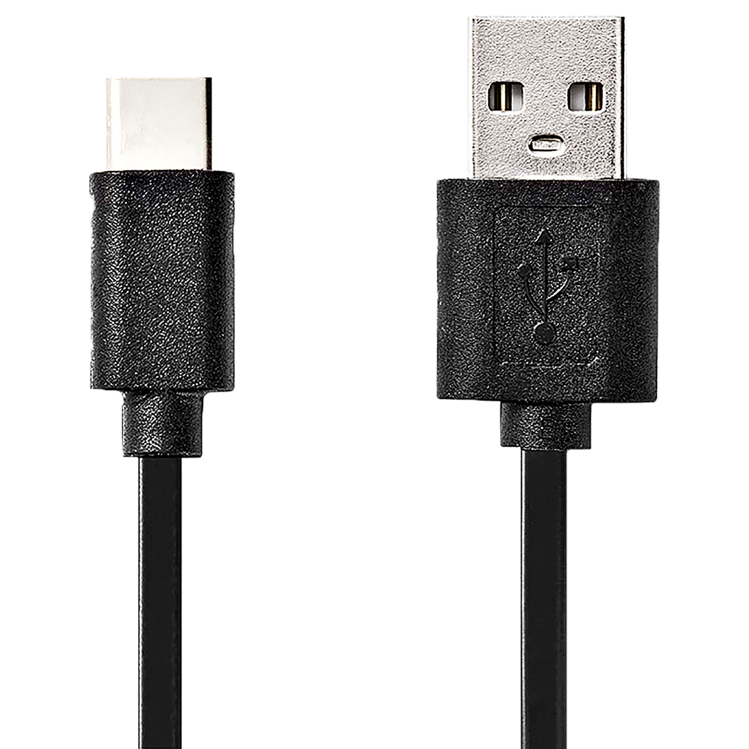 

Nedis CCGP60600BK10 PVC 1 Meter USB 2.0 (Type-A) to USB 3.0 (Type-C) Multi Utility USB Cable (Hybrid Connectivity, Black), No color