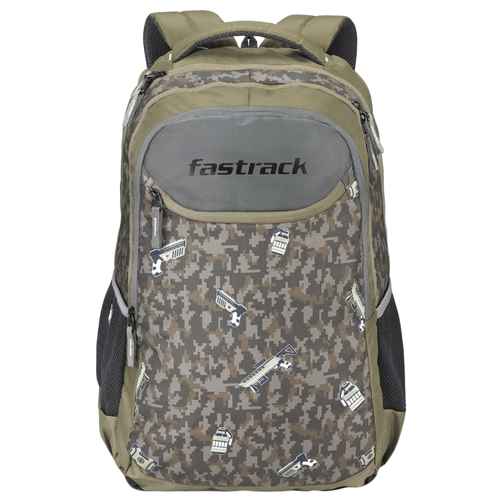 

Fastrack Ergolight 40 Litres Polyester Backpack (Quick Access Pocket, A0797NOL01, Olive), No color