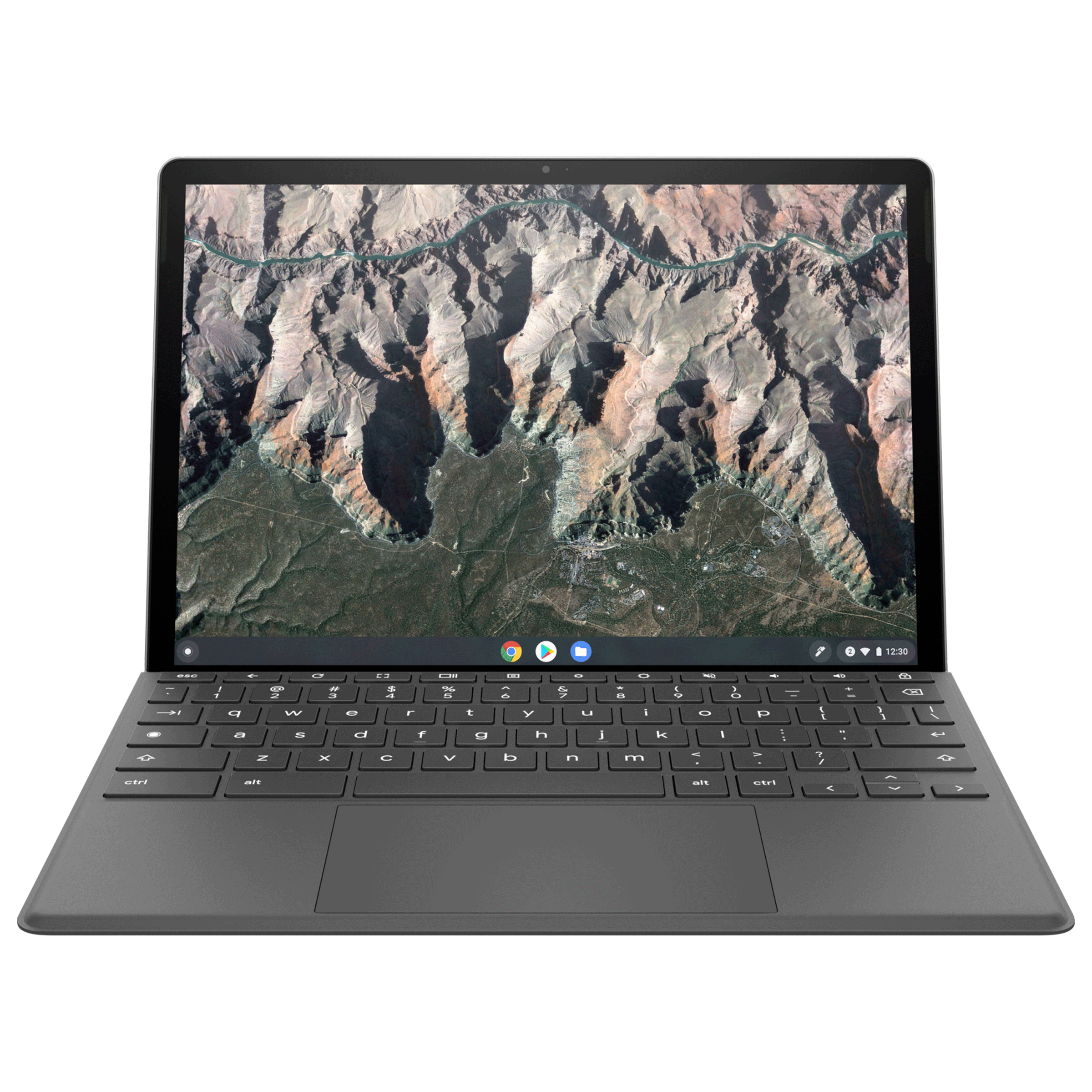 HP x2 11 Tablet PC Snapdragon 7c Chrome OS Chromebook (8 GB RAM, 128GB eMMC, Qualcomm Adreno 618 GPU, 27.9cm, da0017QU, Grey)_1