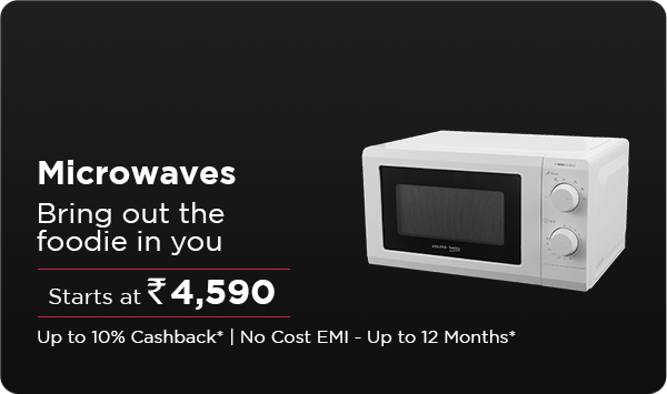 Microwaves Starting at Rs. 4,590