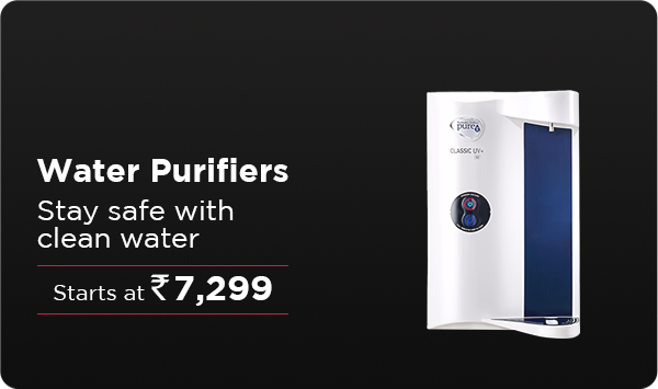 Water Purifiers Starting at Rs. 7,299