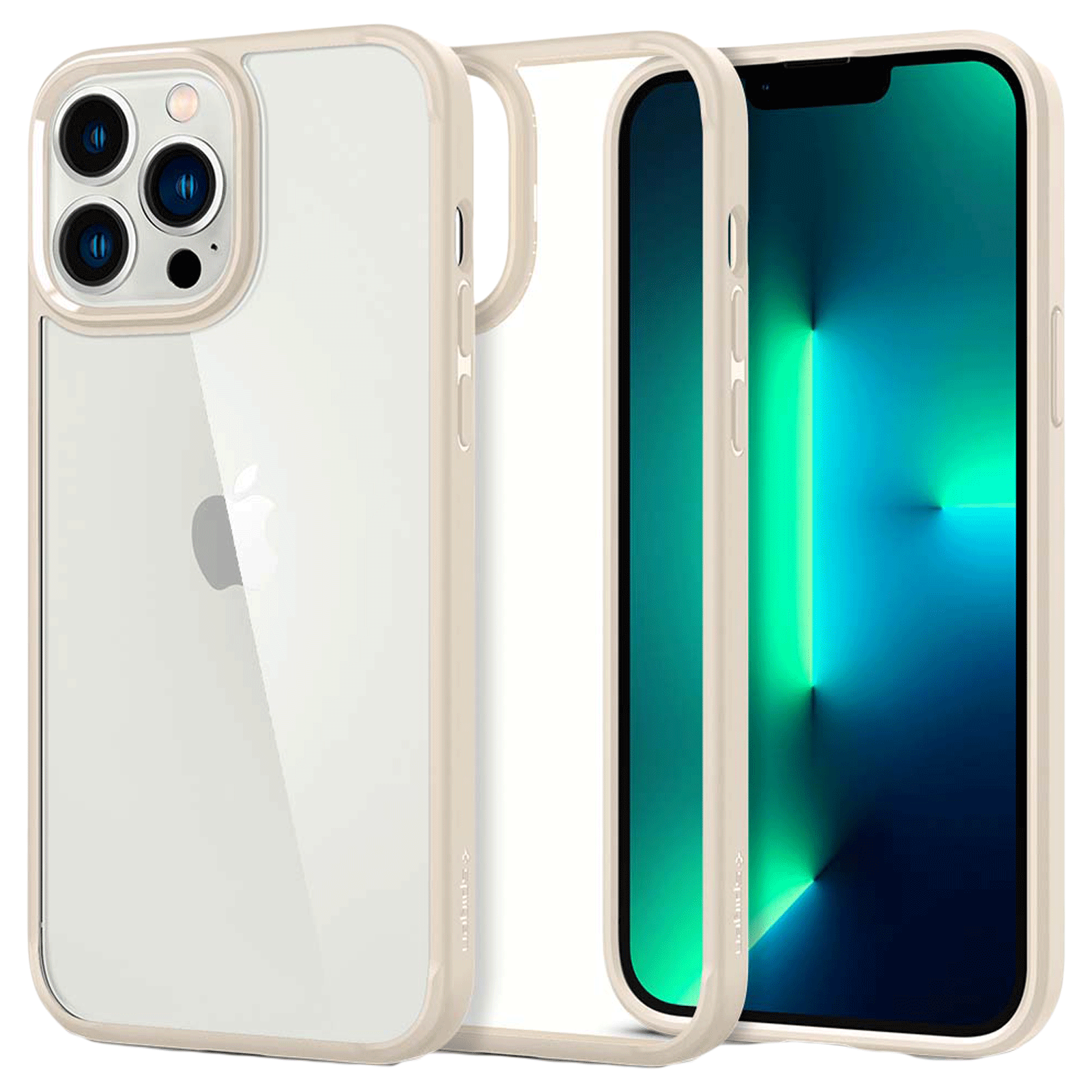 Buy Spigen Crystal Clear Polycarbonate Ultra Hybrid Back Cover Case For Iphone  13 Pro Max Online at Best Prices in India - JioMart.