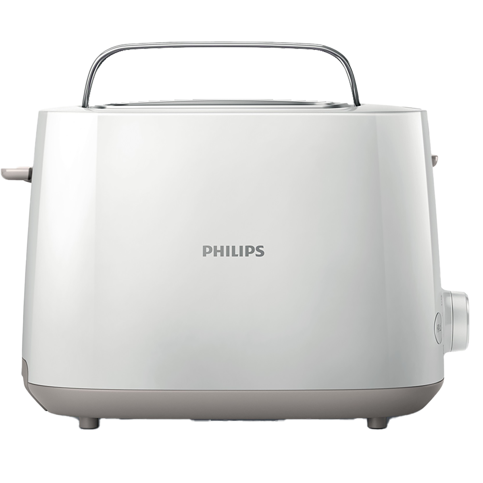 Philips Daily Collection 830 Watts 2-Slice Pop-up Toaster (Integrated Bun Rack, HD2582/00, White)